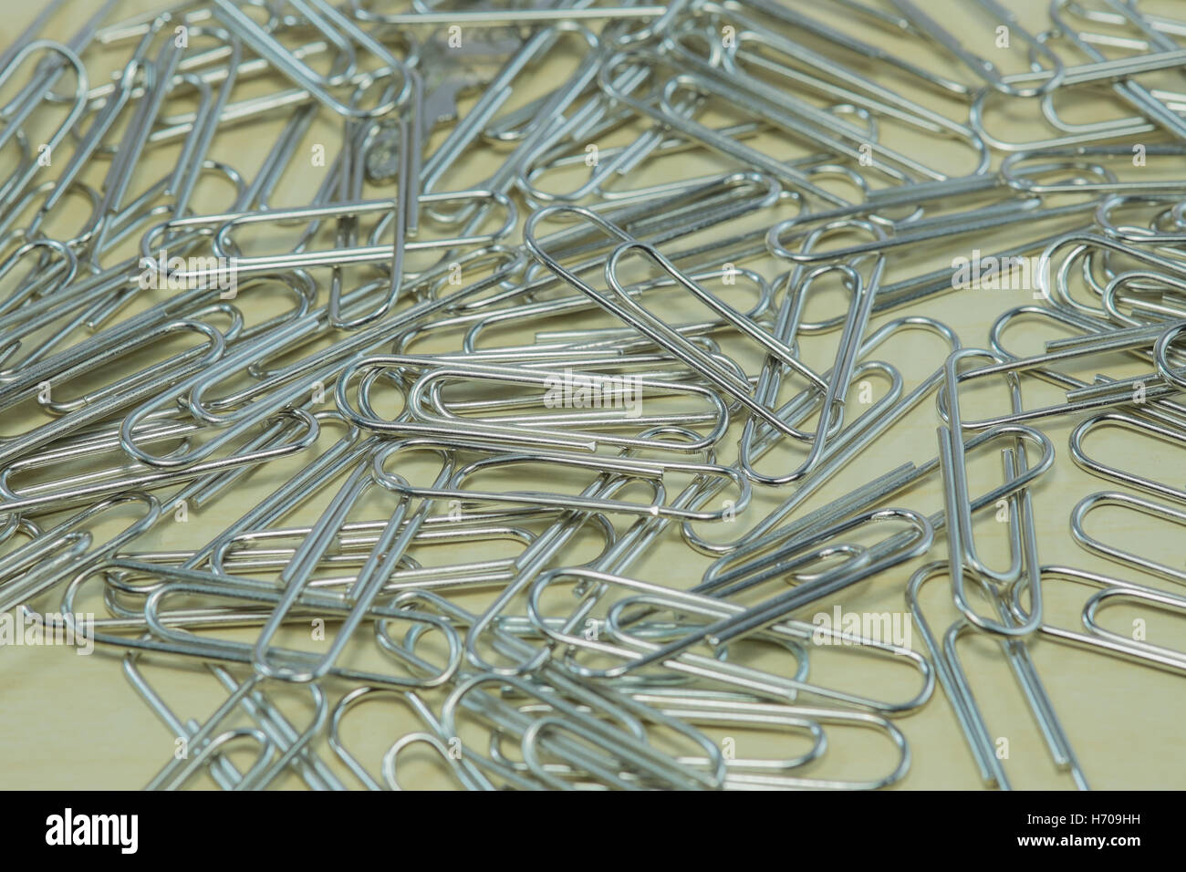 Graffette metalliche sfondo Foto Stock