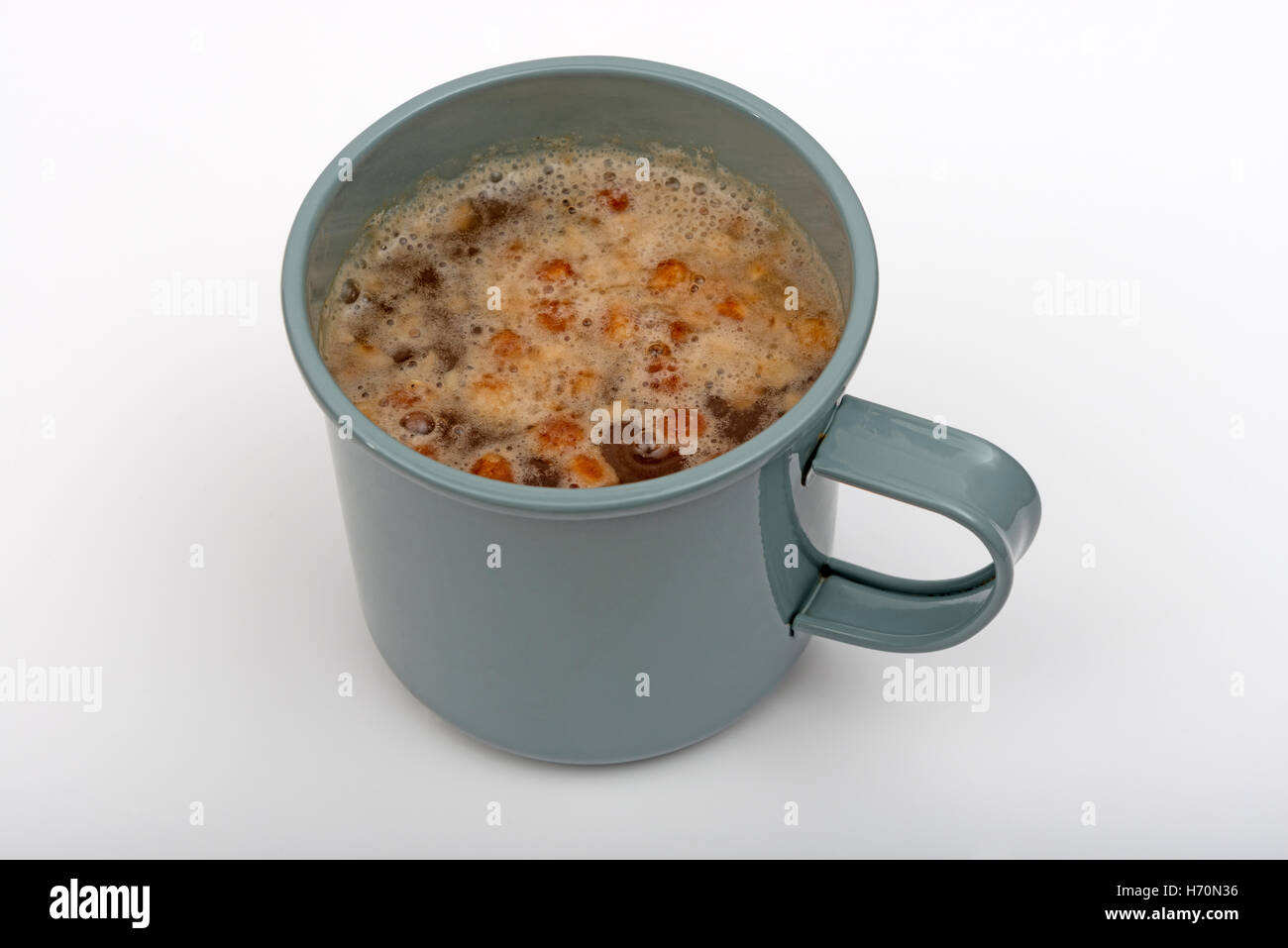 Cipolle francese zuppa di buona tazza di tè Foto Stock