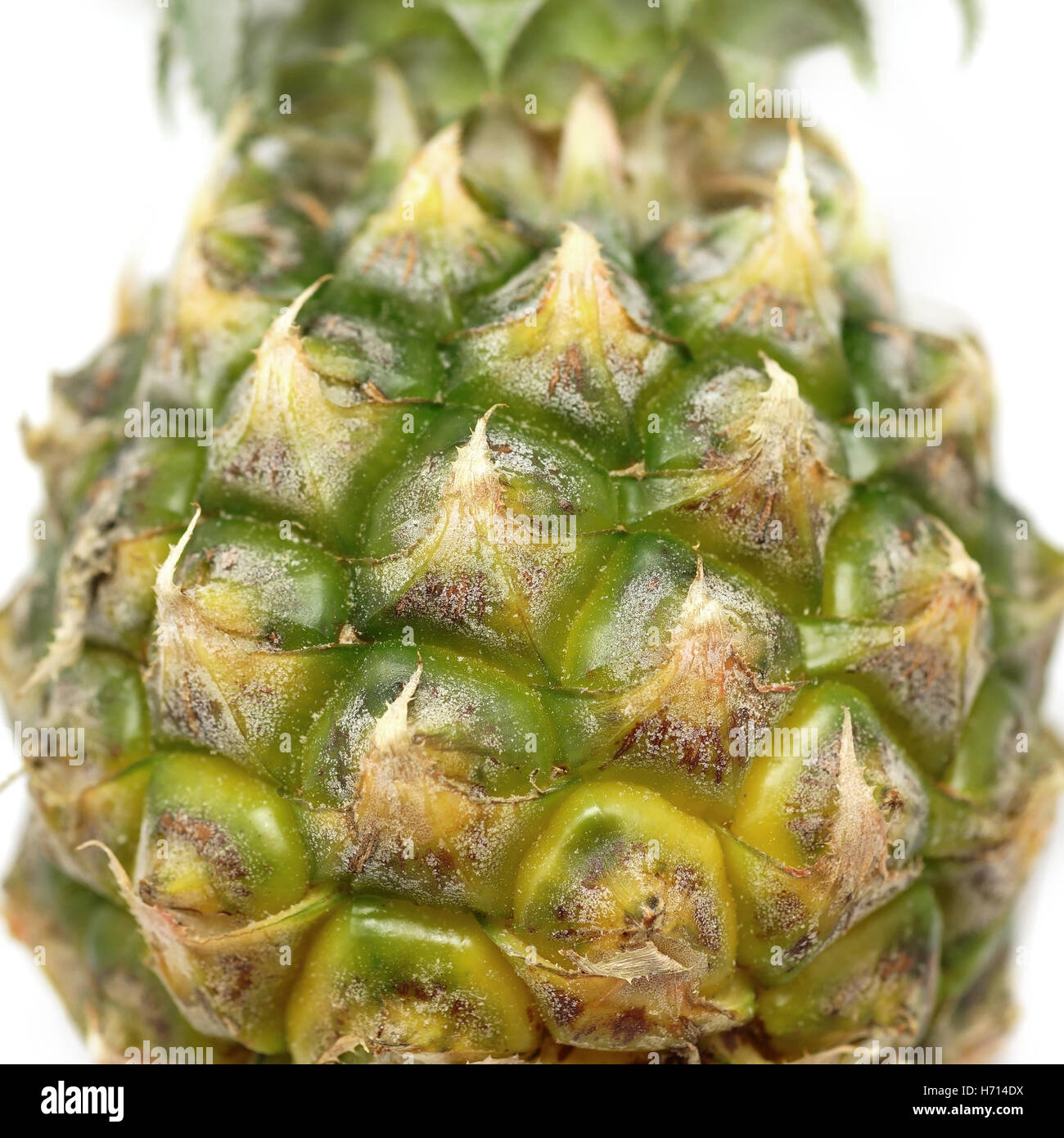 Primo piano di ananas frutta come sfondo della natura Foto Stock