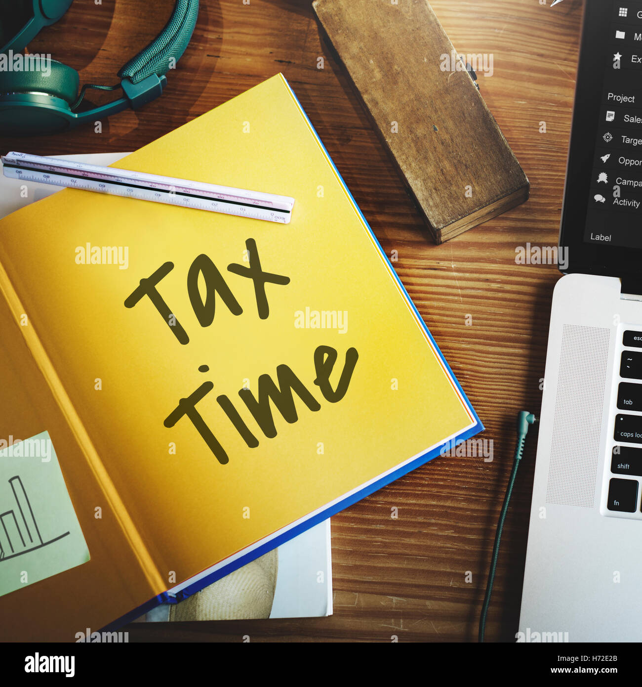 Imposta tempo Stagione concetto delle finanze Foto Stock