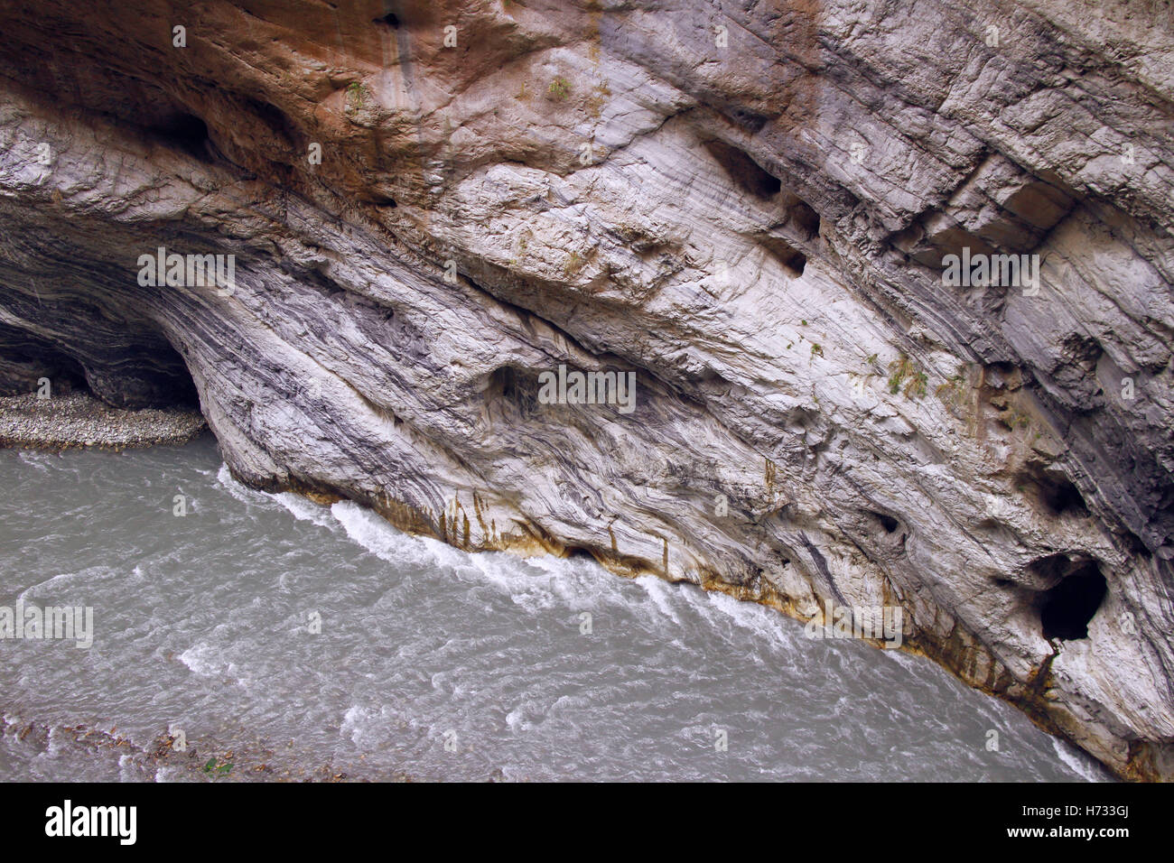 Parco Nazionale di Taroko - dettaglio. Foto Stock