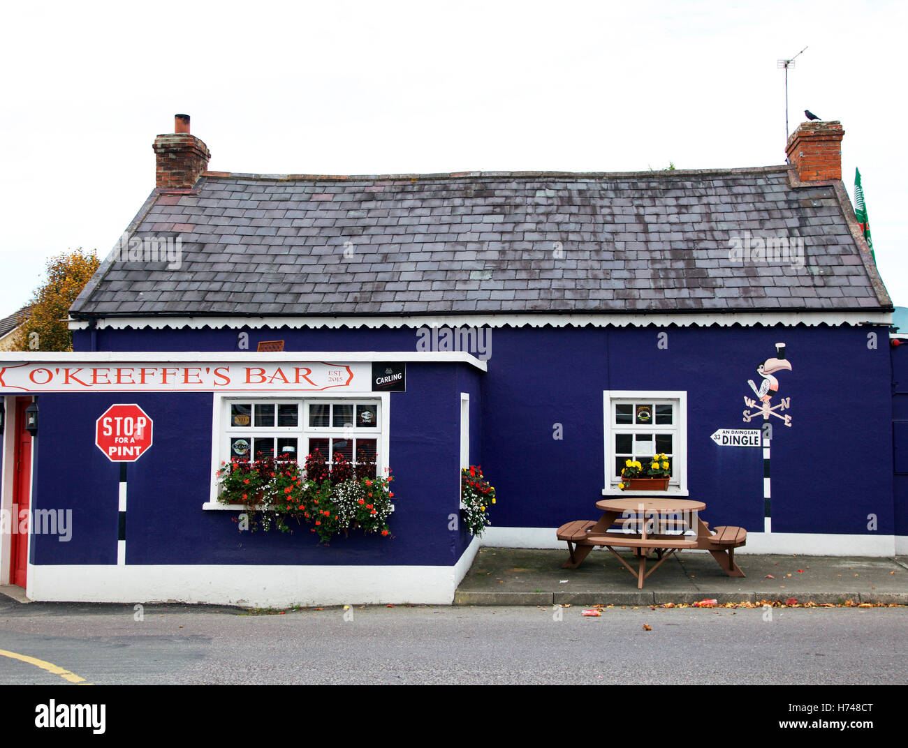 O'Keefe's Bar, N21, Co. Kerry Foto Stock