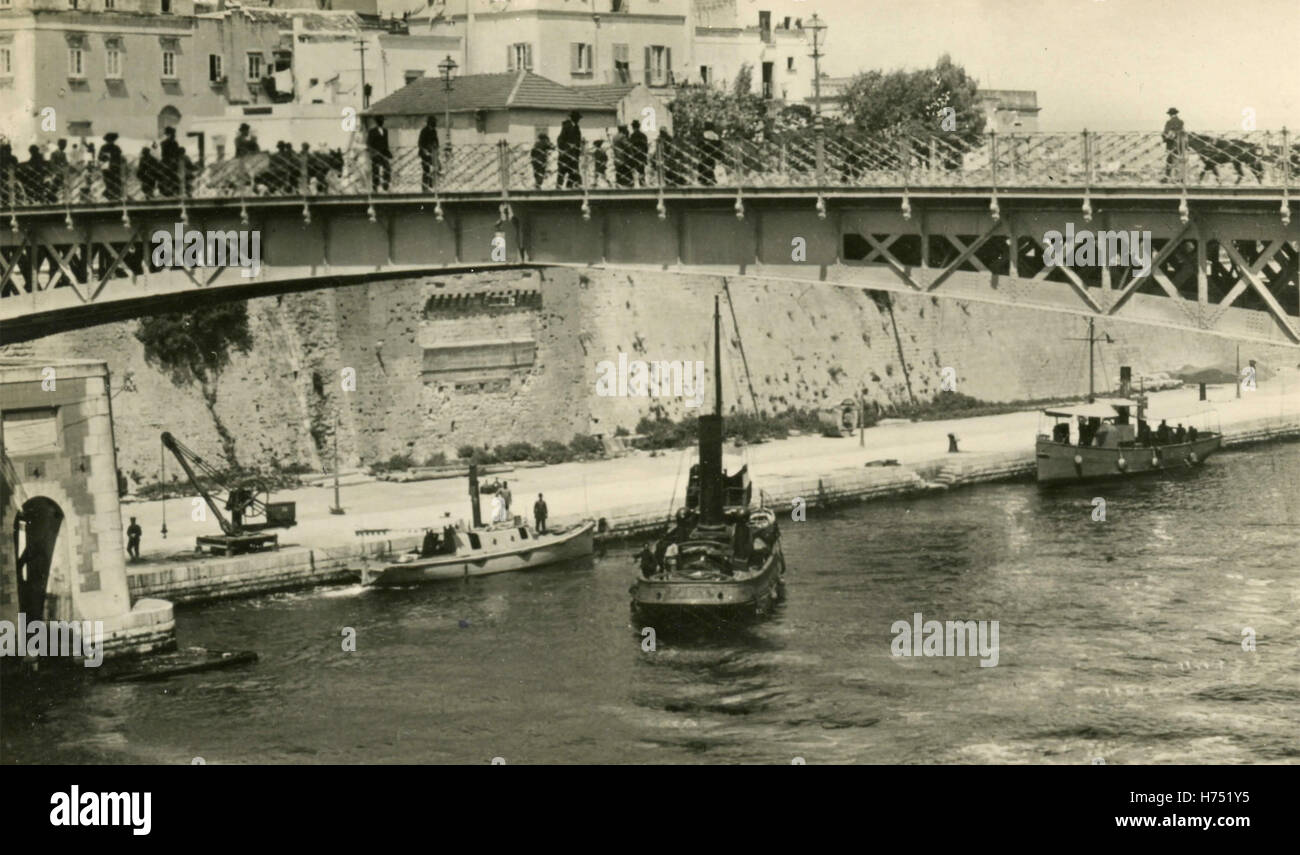 Sistemazione del ponte, Italia Foto Stock