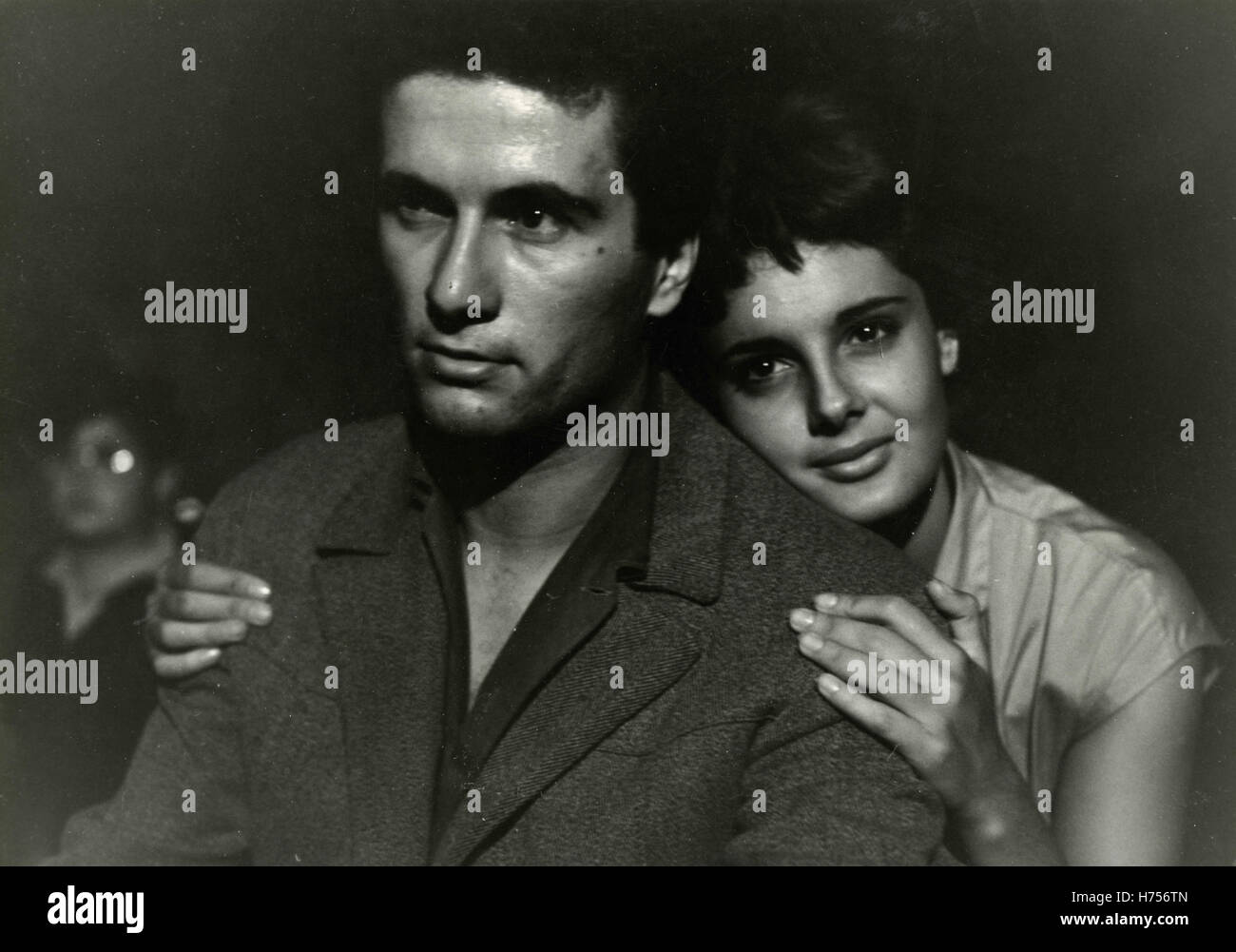 Scena dal film la tecnica. 519 del Codice Penale, Italia 1952 Foto Stock
