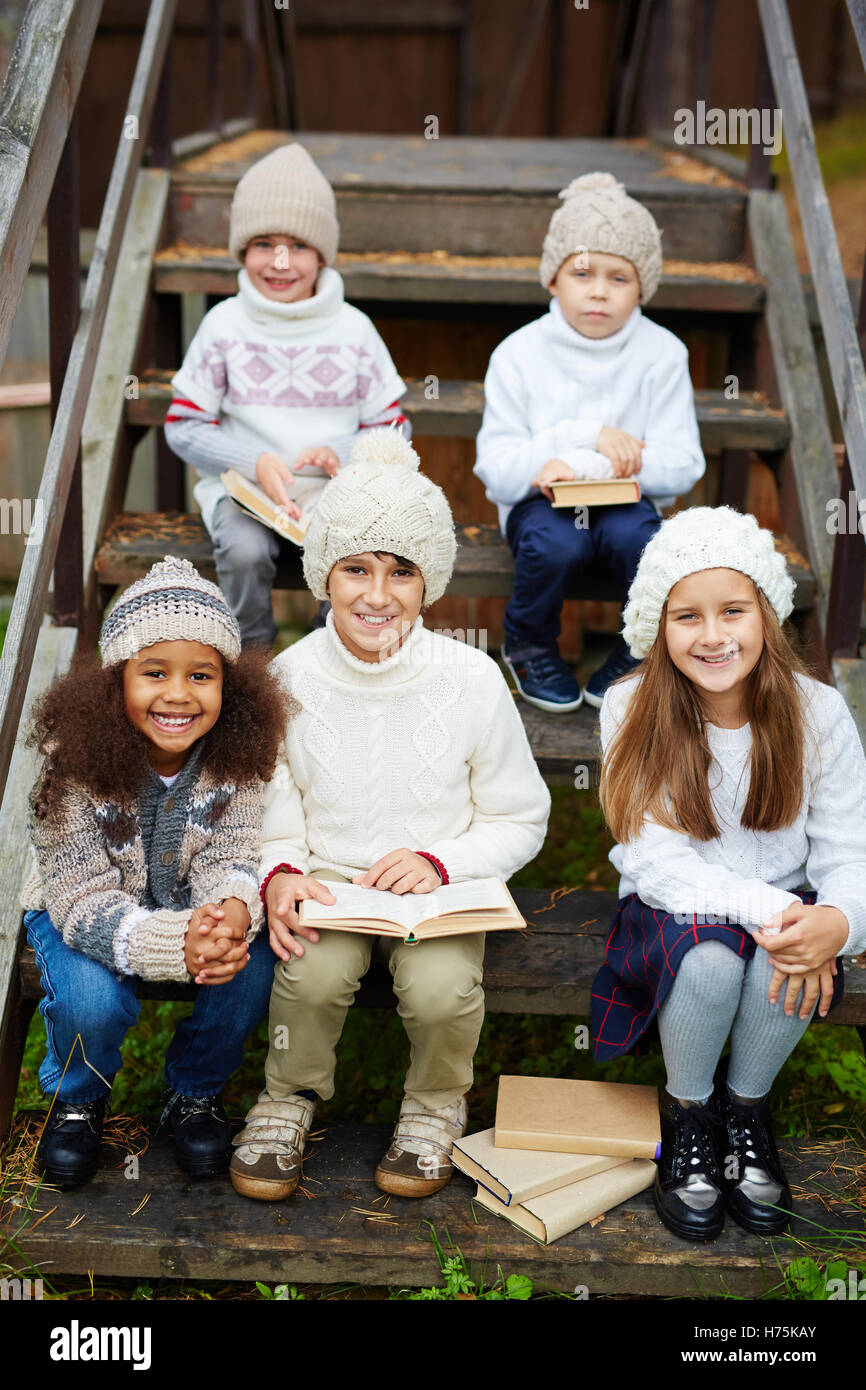 Adorabili ai partecipanti Foto Stock