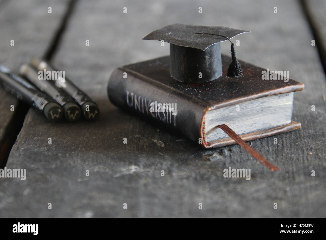 Online università o apprendimento a distanza idea Foto Stock