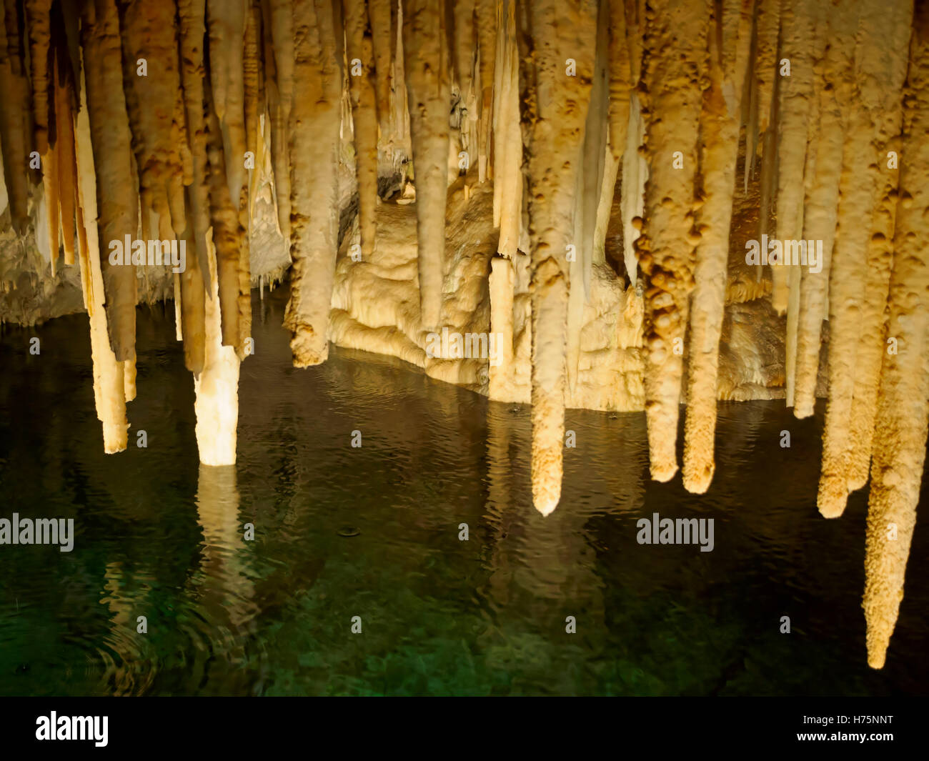 La Grotta dei Cristalli, parrocchia di Hamilton, Bermuda Foto Stock