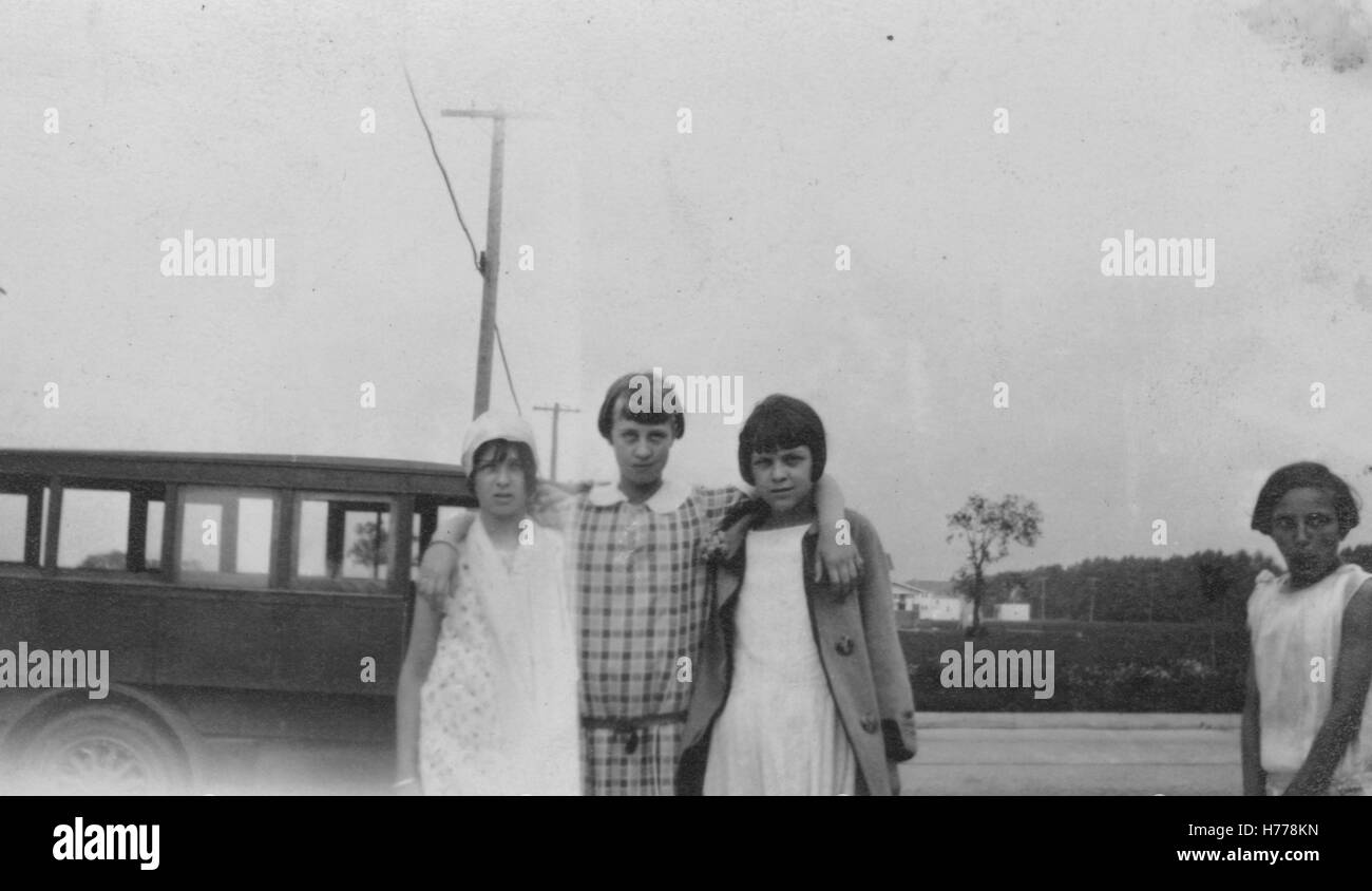 Archiviazione Vintage fotografia scattata nel 1956 Foto Stock