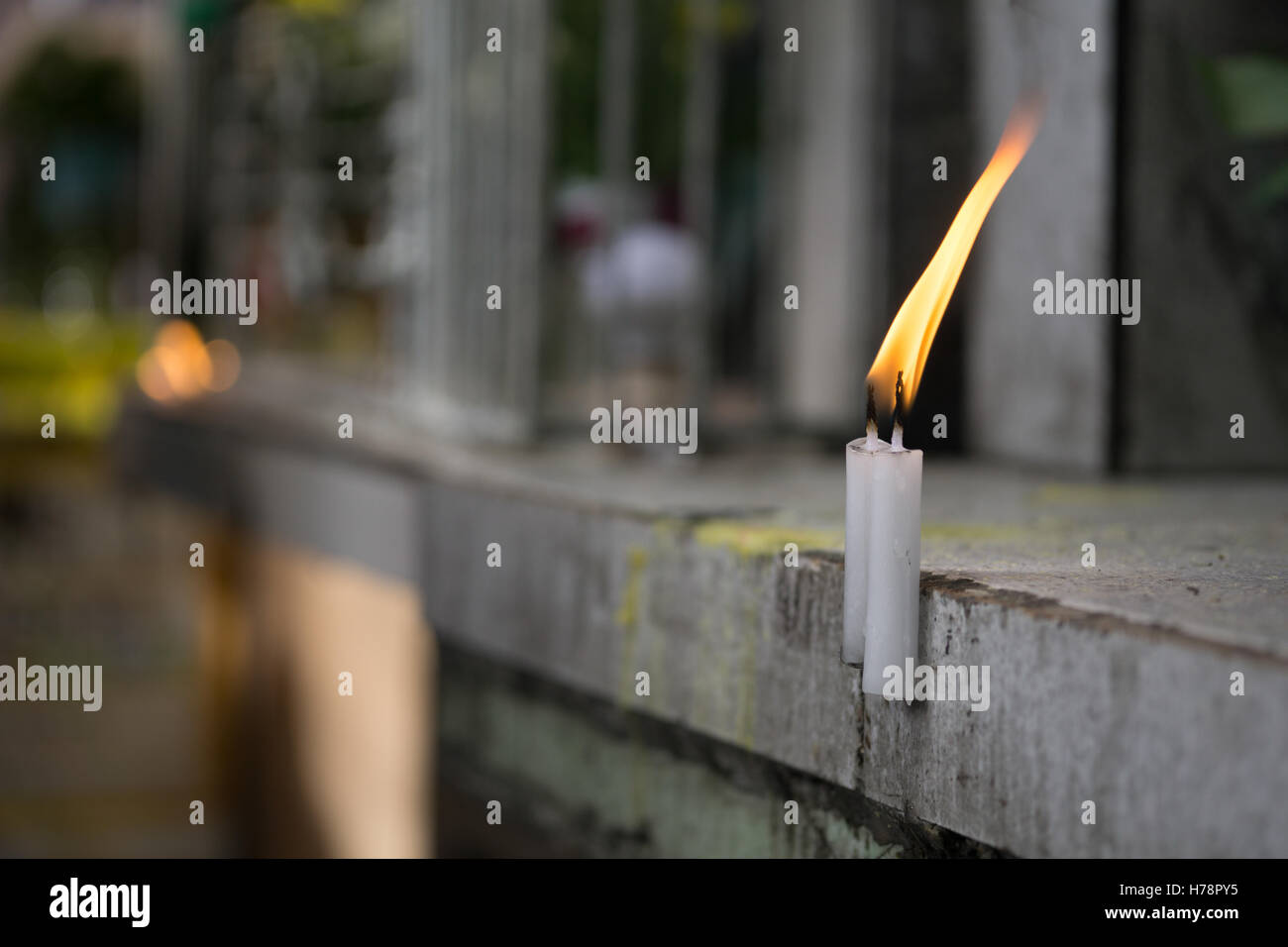 01/11/2016,Cimitero Calamba,Cebu City, Filippine Foto Stock