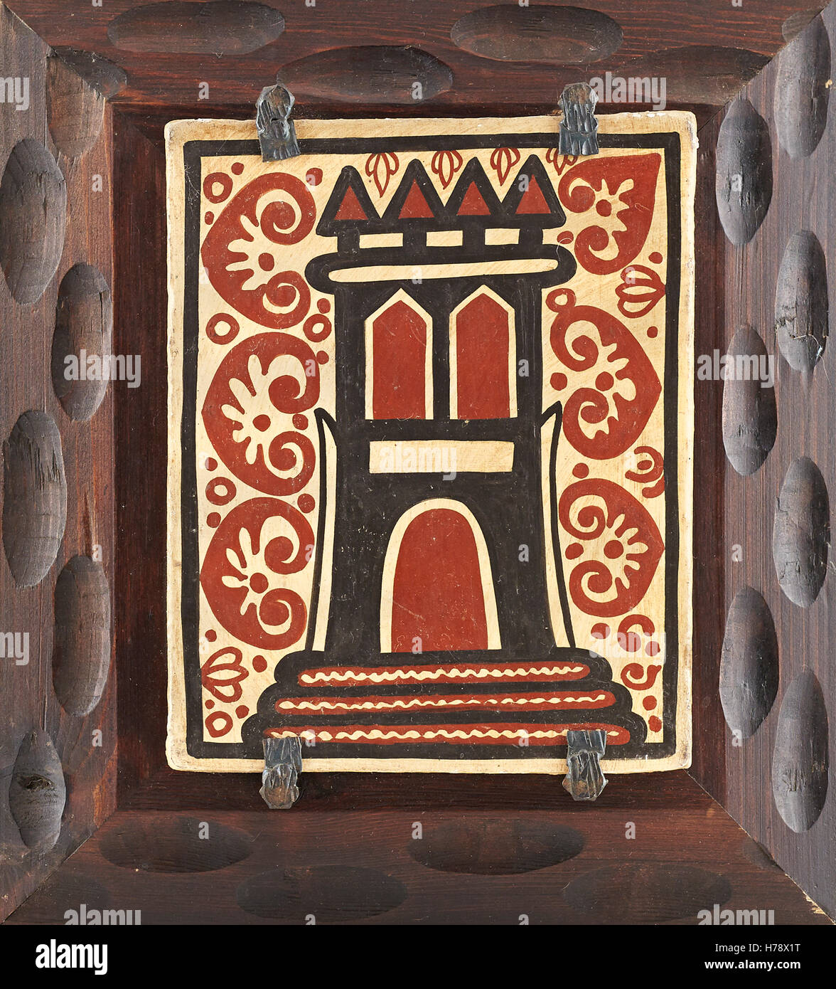 Socarrat'. Creta cotta al forno. A Paterna. Valencia. Comunitat Valenciana.  Spagna Foto stock - Alamy