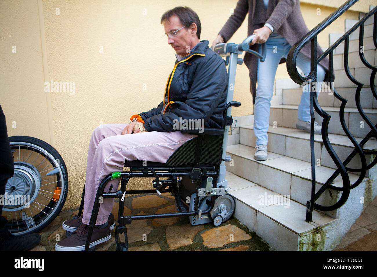 Accessibilità disabili Foto Stock