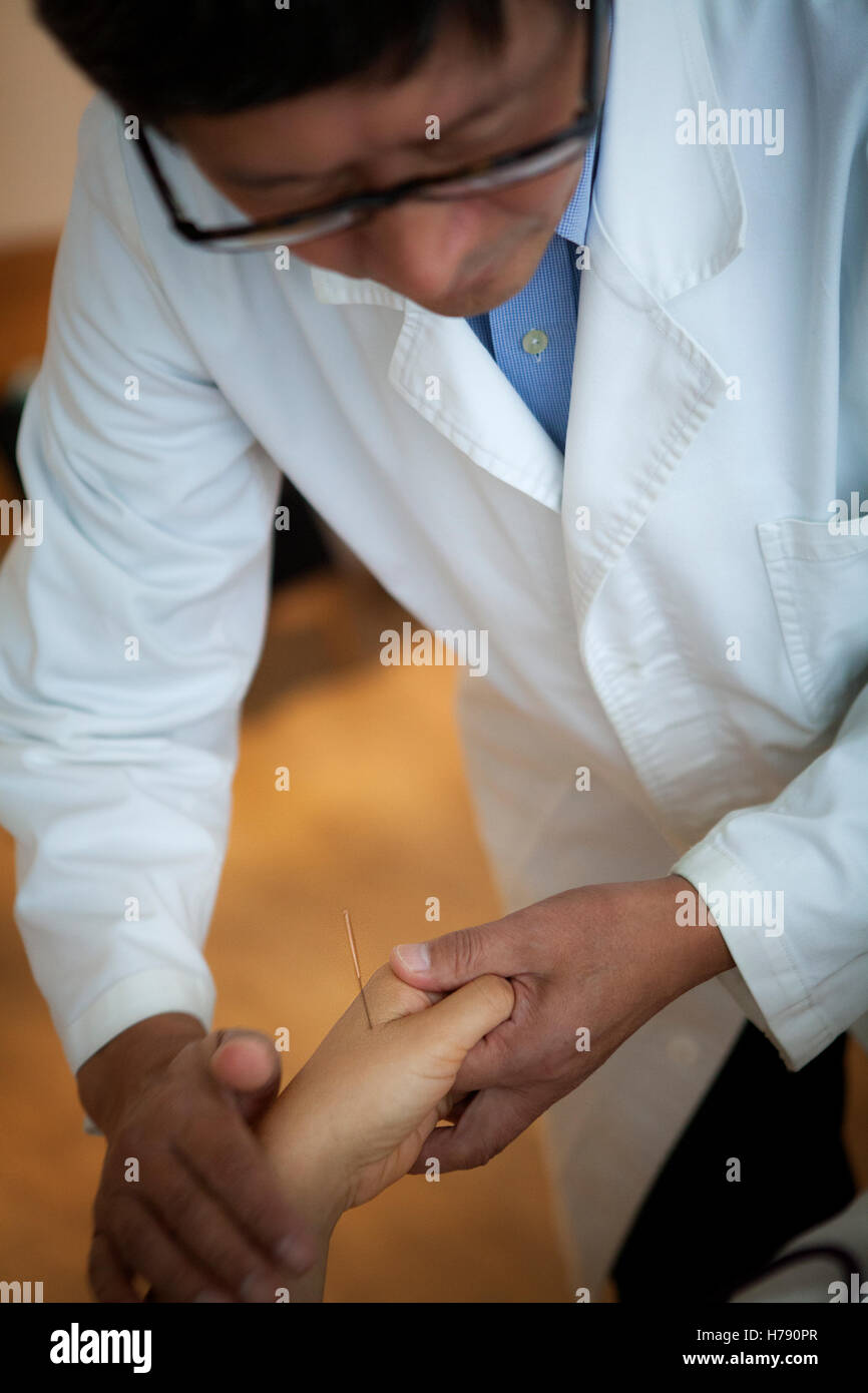 La medicina cinese Foto Stock