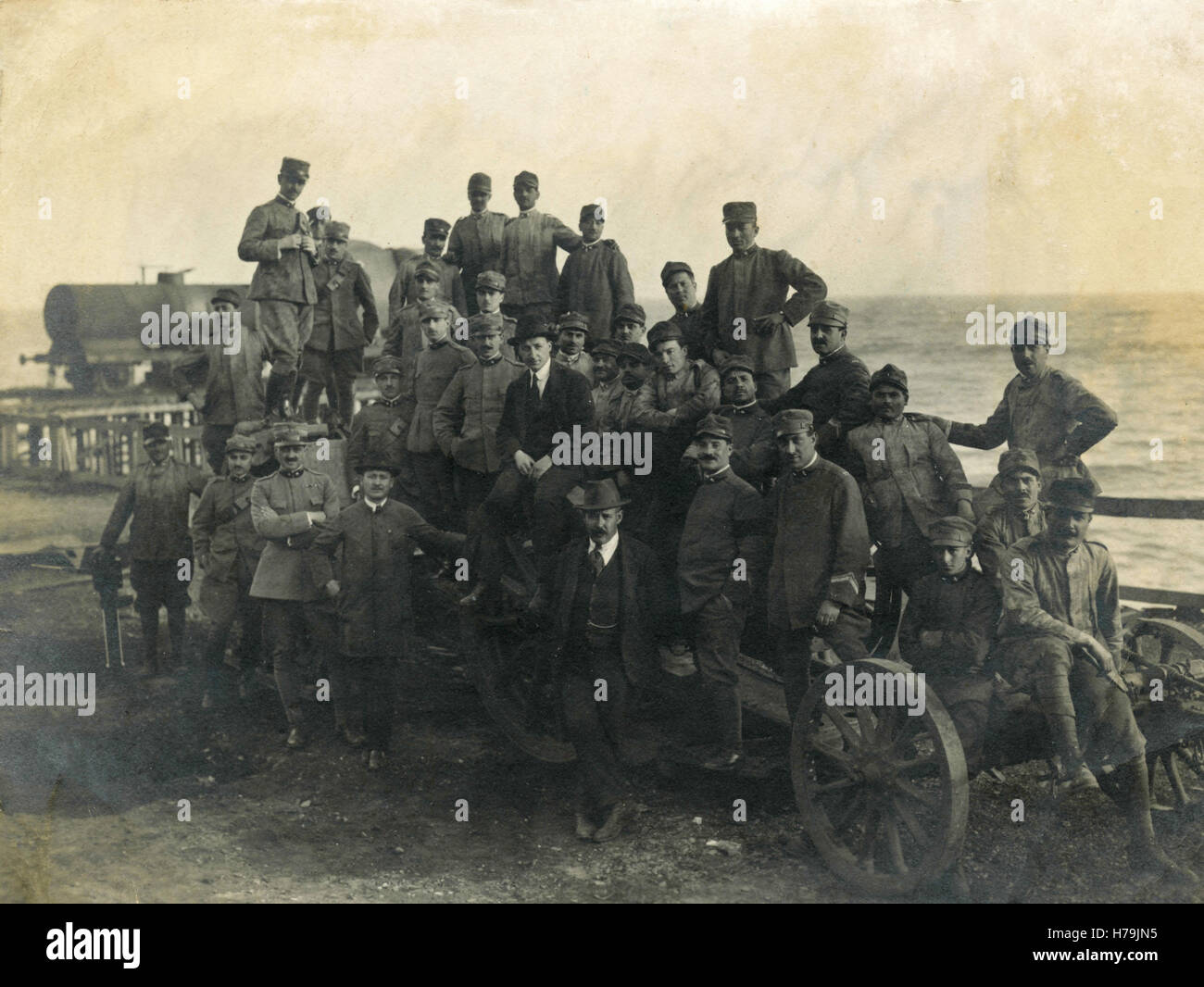 Militari del Regio Esercito Italiano, Italia Foto Stock