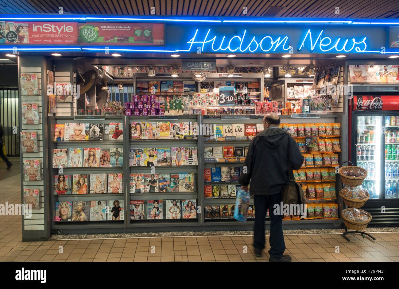Port Authority Bus Terminal NEW YORK Foto Stock