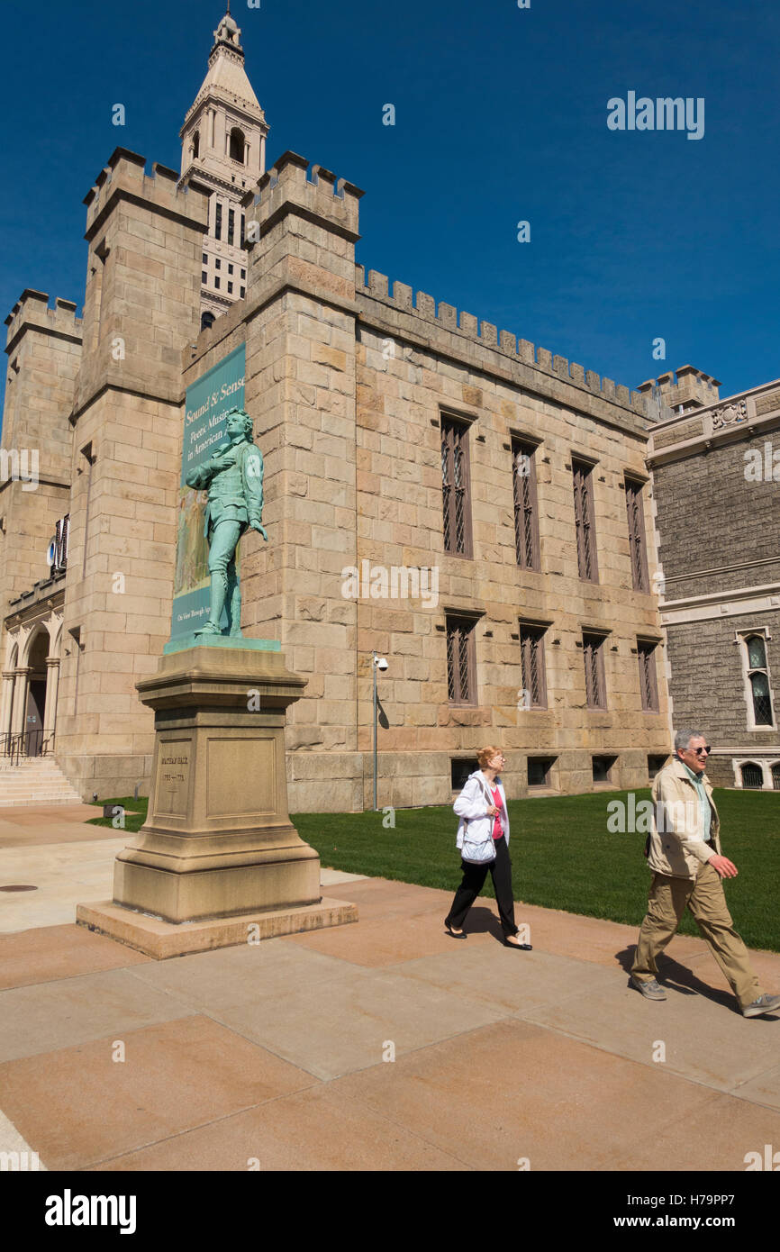 Wadsworth Ateneo Hartford Connecticut Foto Stock