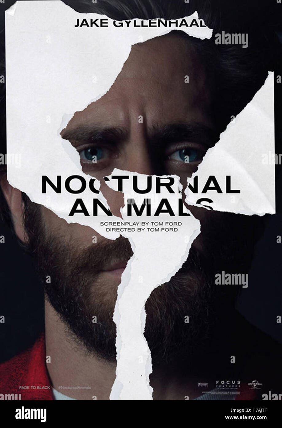 Animali notturni (DIR) Jake Gyllenhaal TOM FORD (DIR) RACCOLTA MOVIESTORE LTD Foto Stock