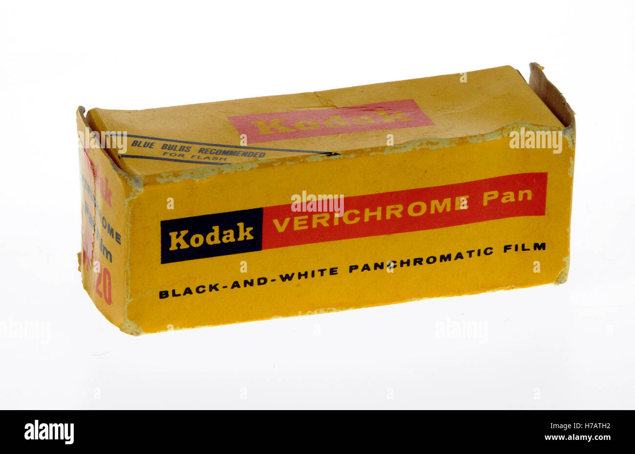 Kodak Verichrome Pan 120 Pellicola box con film racchiuso. Foto Stock