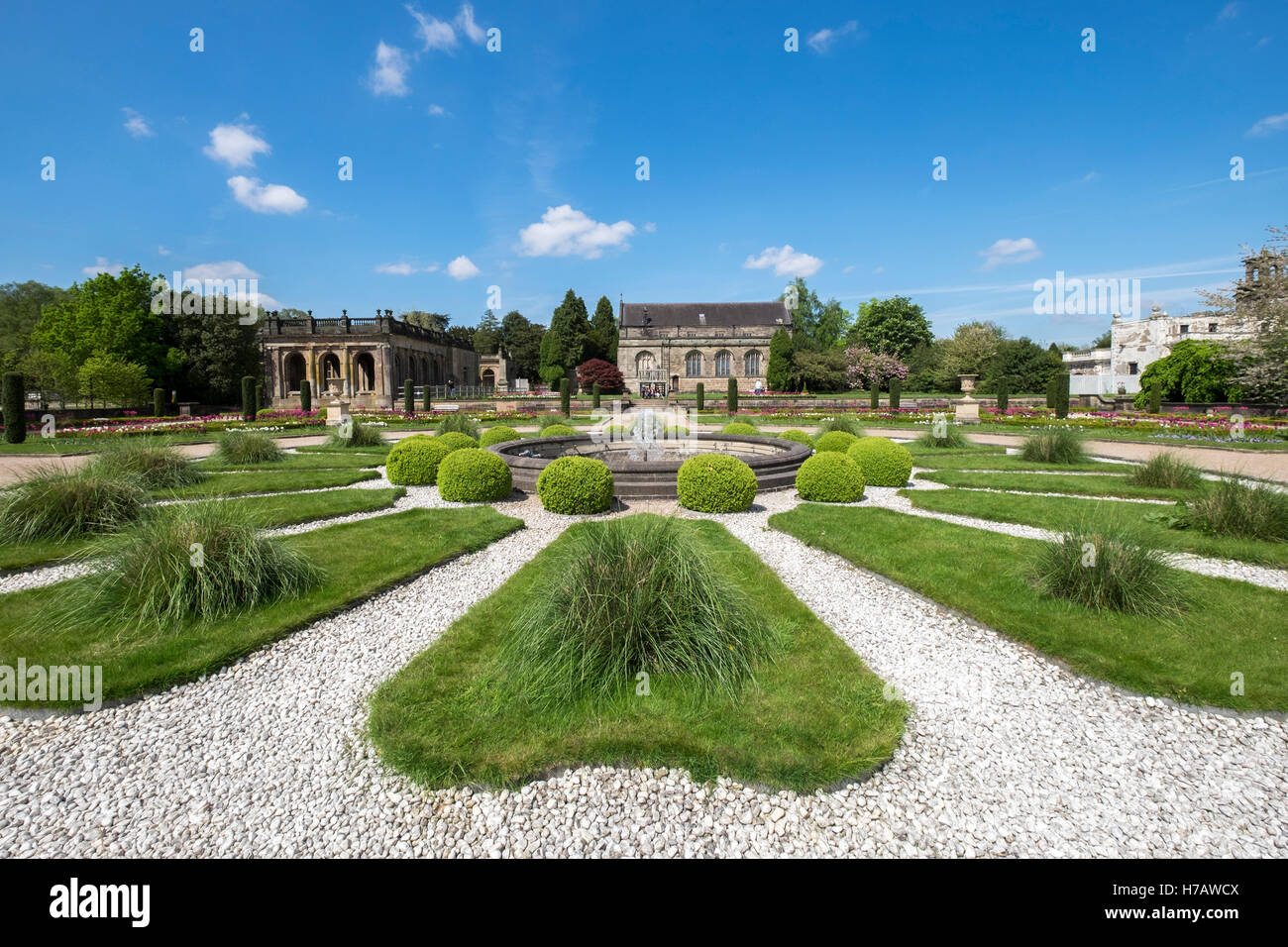 Trentham Gardens, Trentham Estate, Stoke-on-Trent, Staffordshire Foto Stock