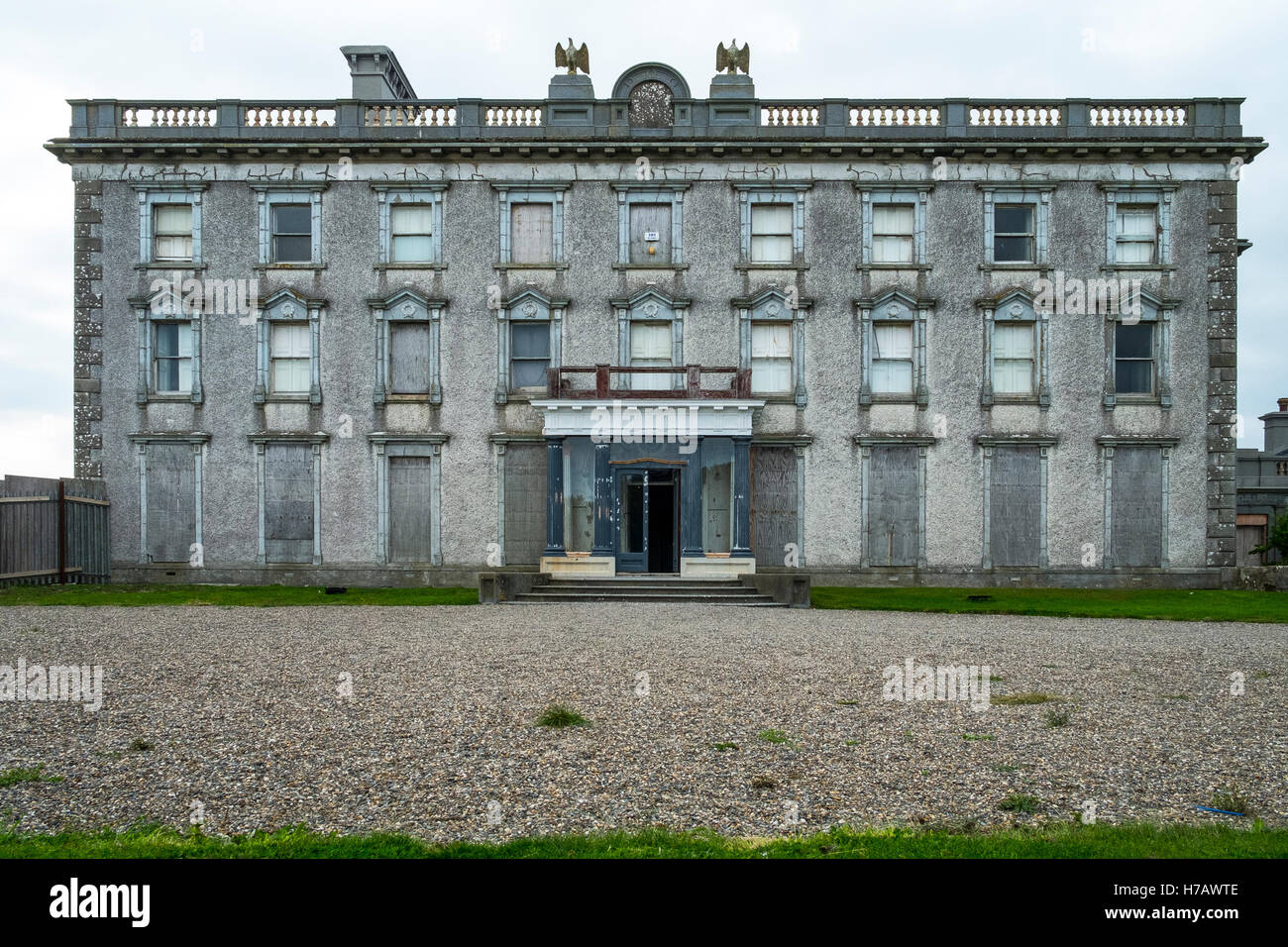 Loftus hall Wexford in Irlanda Haunted House Foto Stock