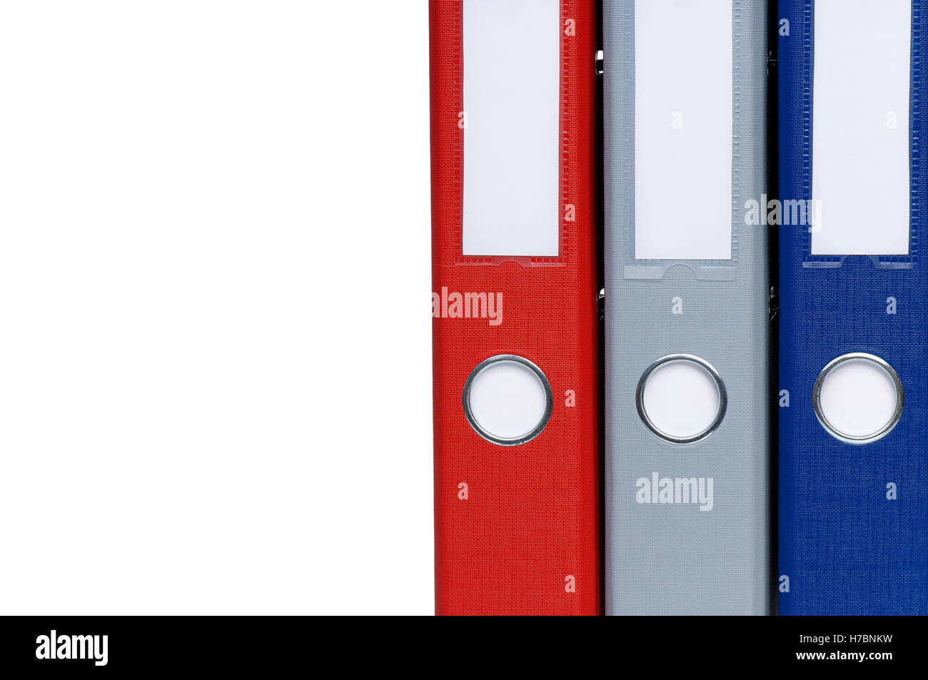 Colorate le cartelle dei file Foto Stock