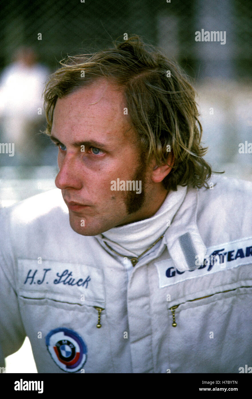 1974 Hans Stuck motore tedesco racing driver Foto Stock