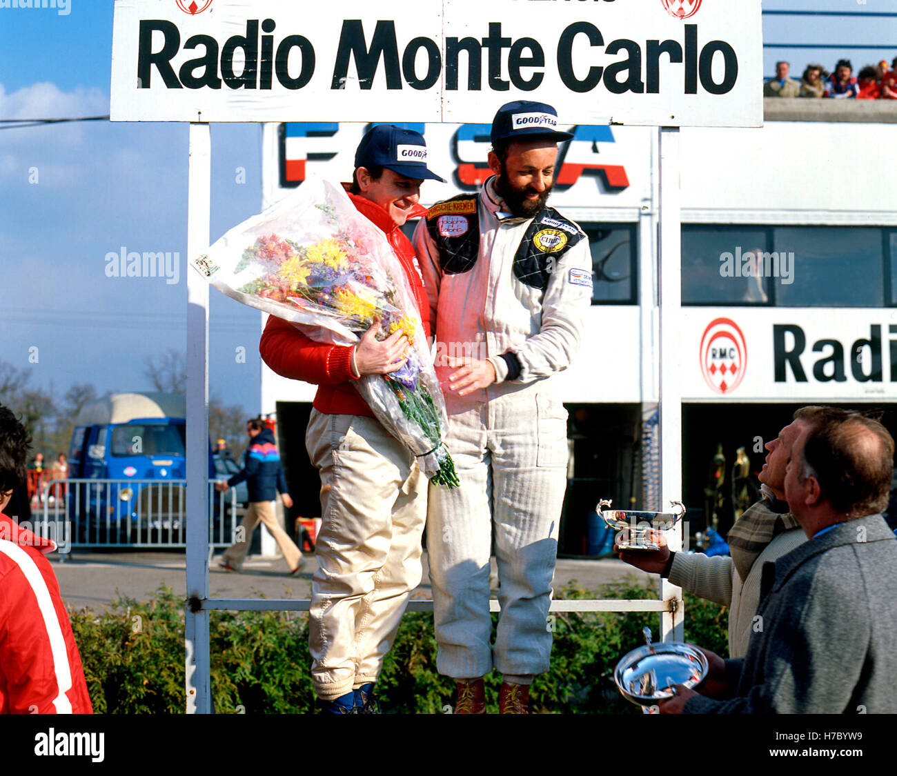 1978 DIJON 1000km Bob Wollek Henri Pescarolo francese motor racing driver Foto Stock