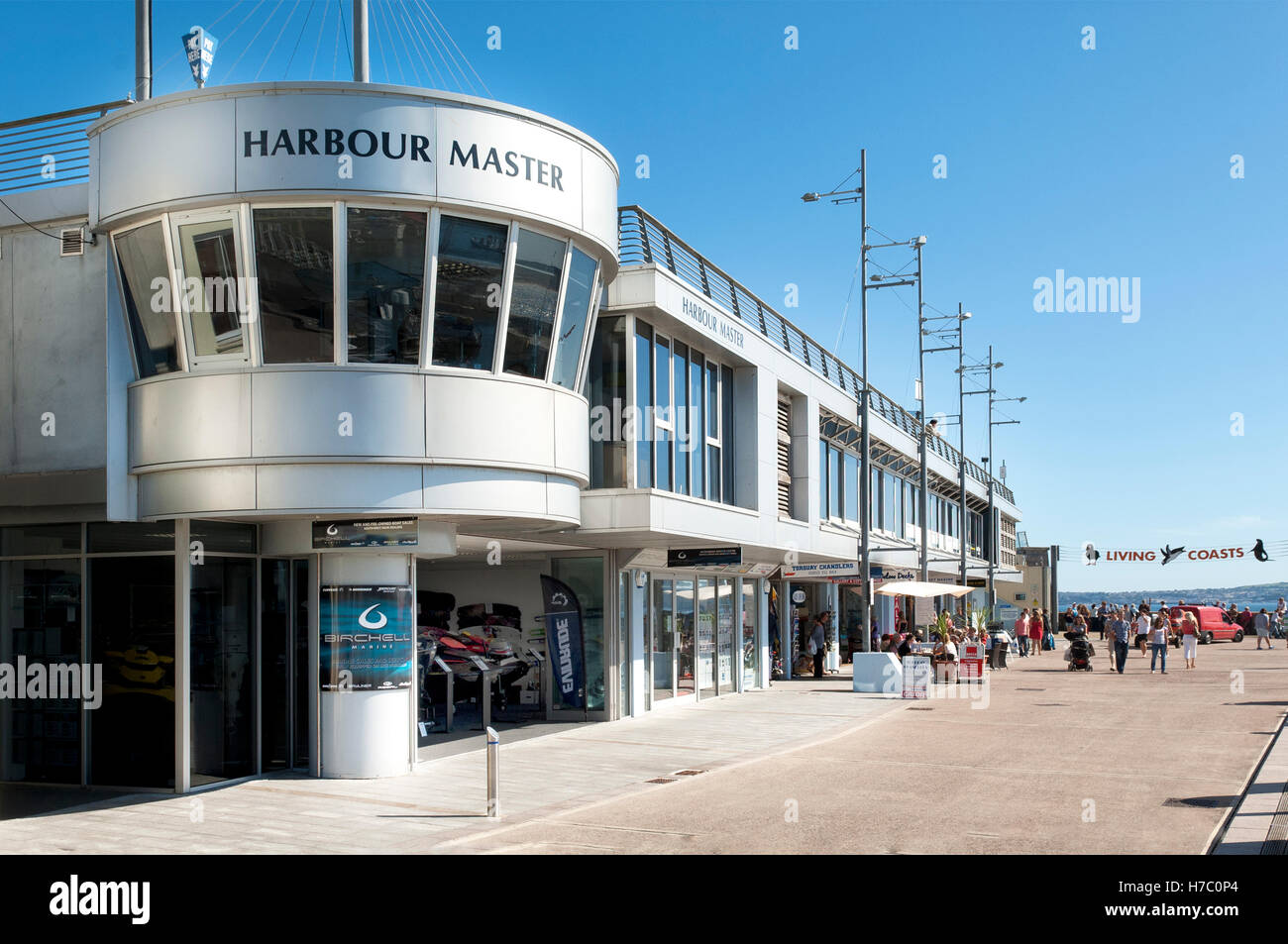 Torquay Capitaneria Torquay, Devon Regno Unito Foto Stock