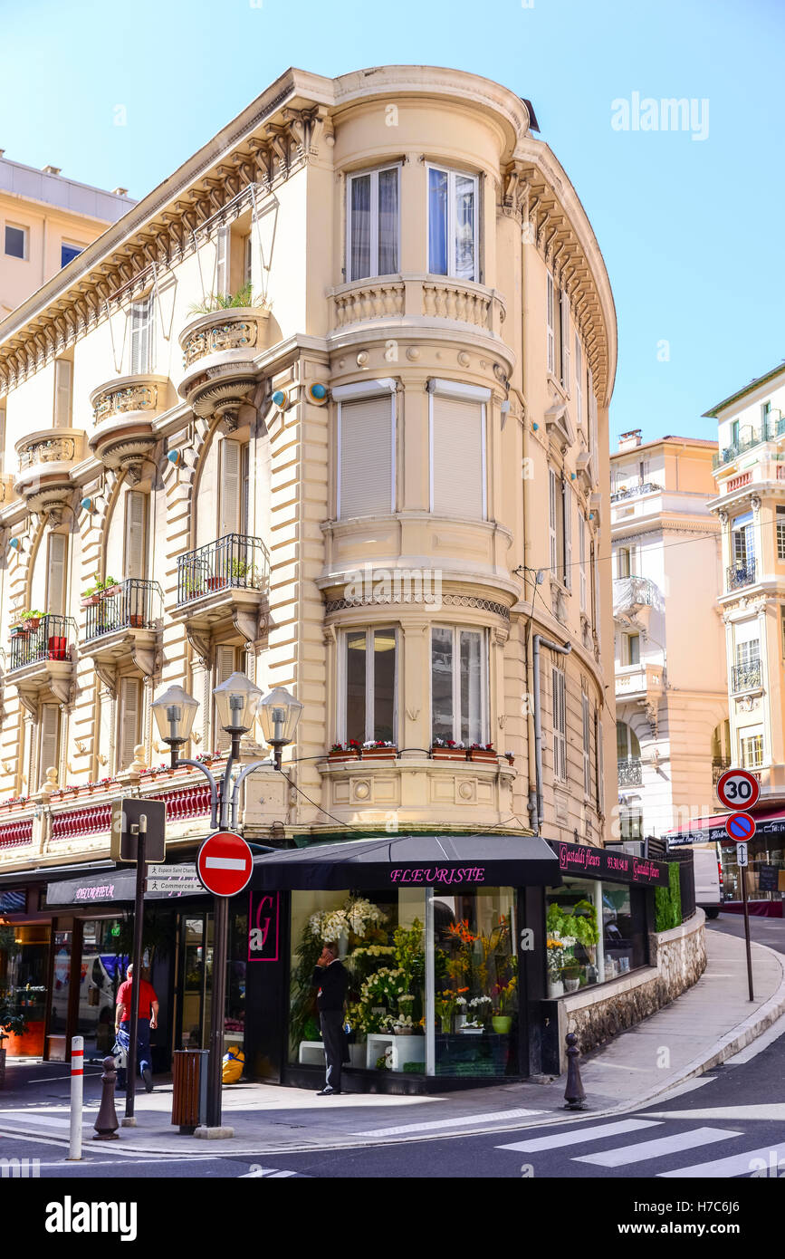 Moulin Street, il Principato di Monaco Foto Stock