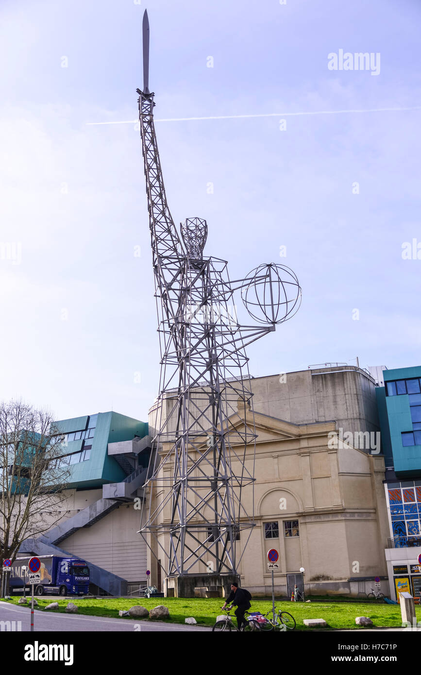 Arte di installazione, Graz, Austria Foto Stock