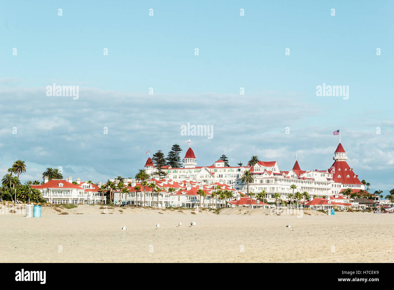 Foto di Hotel vicino a Coronado Beach San Diego Foto Stock