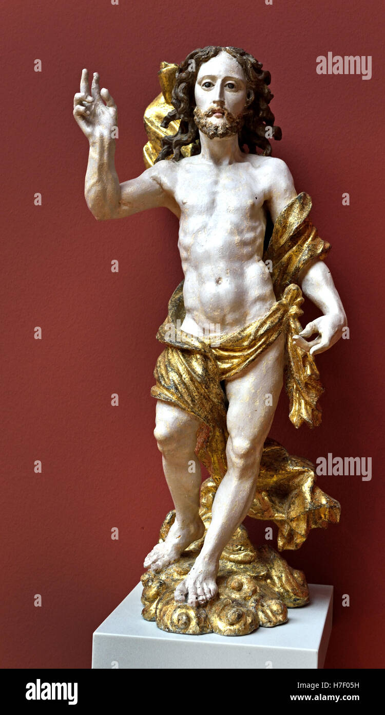 Il Cristo risorto xvii secolo Spagna - Spagnolo Foto Stock