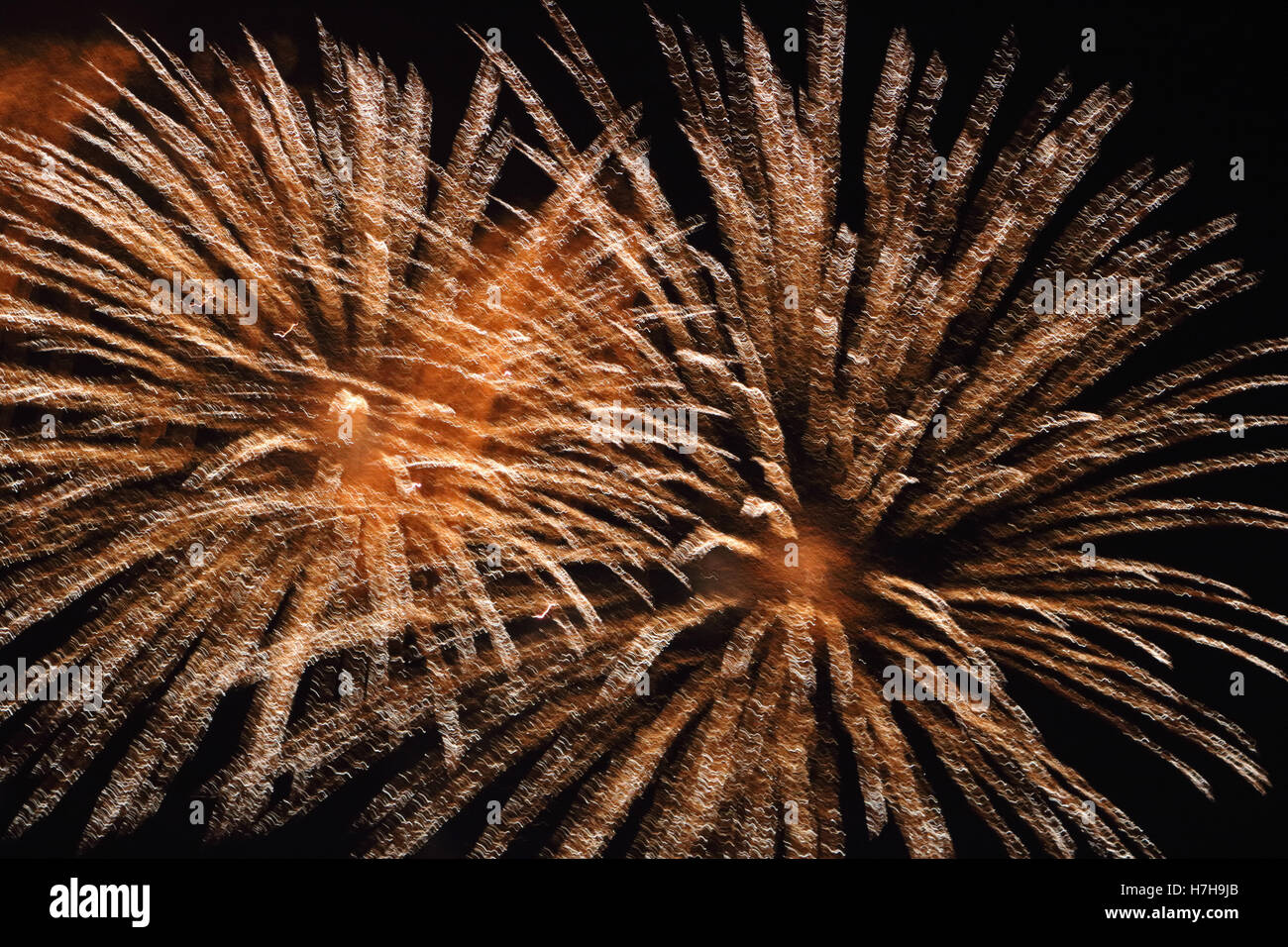 Epsom Surrey, Regno Unito. 5 novembre 2016. L annuale di fuochi d'artificio al gancio di Arena di Epsom è andato fuori con un bang. Credito: Julia Gavin UK/Alamy Live News Foto Stock