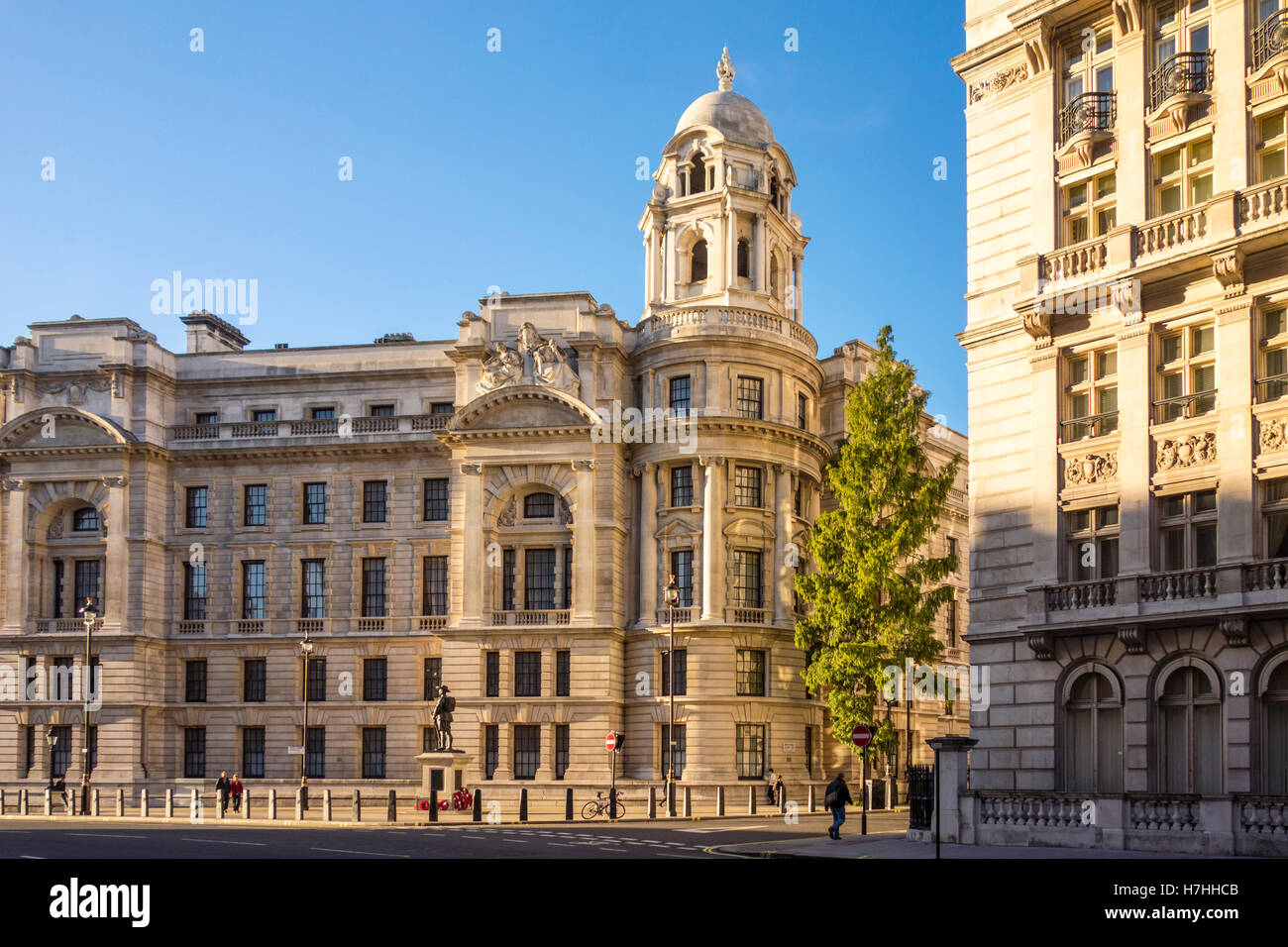 Vecchia guerra Edificio per uffici, Horse Guards Avenue, Westminster, London, Regno Unito Foto Stock