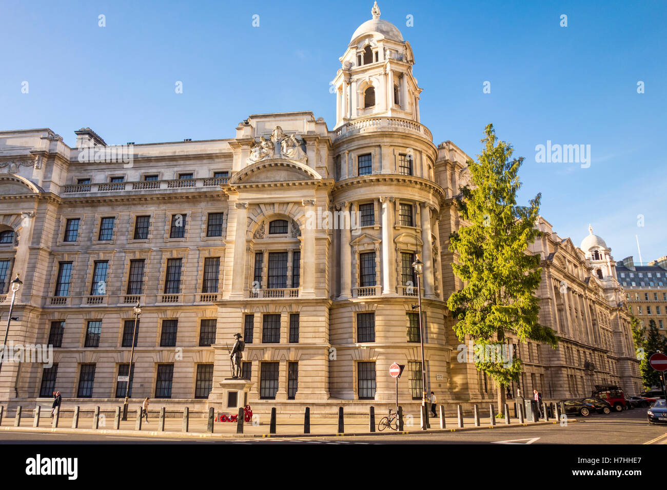 Vecchia guerra Edificio per uffici, Horse Guards Avenue, Westminster, London, Regno Unito Foto Stock