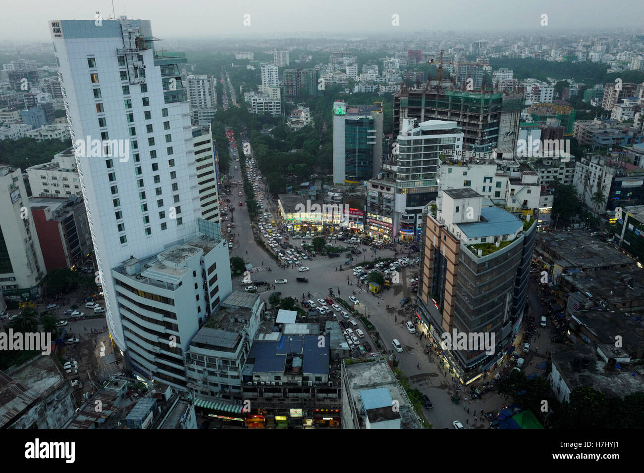 Consente di visualizzare a Dacca in Bangladesh Foto Stock