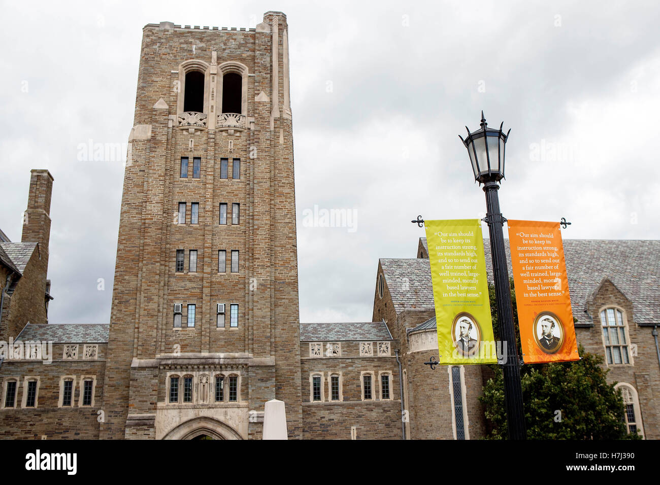 Cornell Law School, Cornell University, Ithaca, New York, Stati Uniti d'America Foto Stock