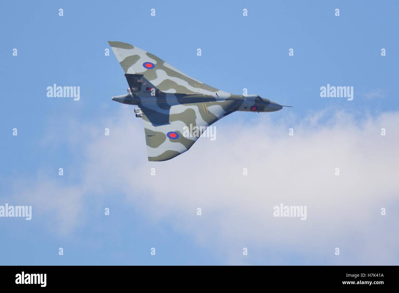 Avro Vulcan Bomber xh558 Foto Stock