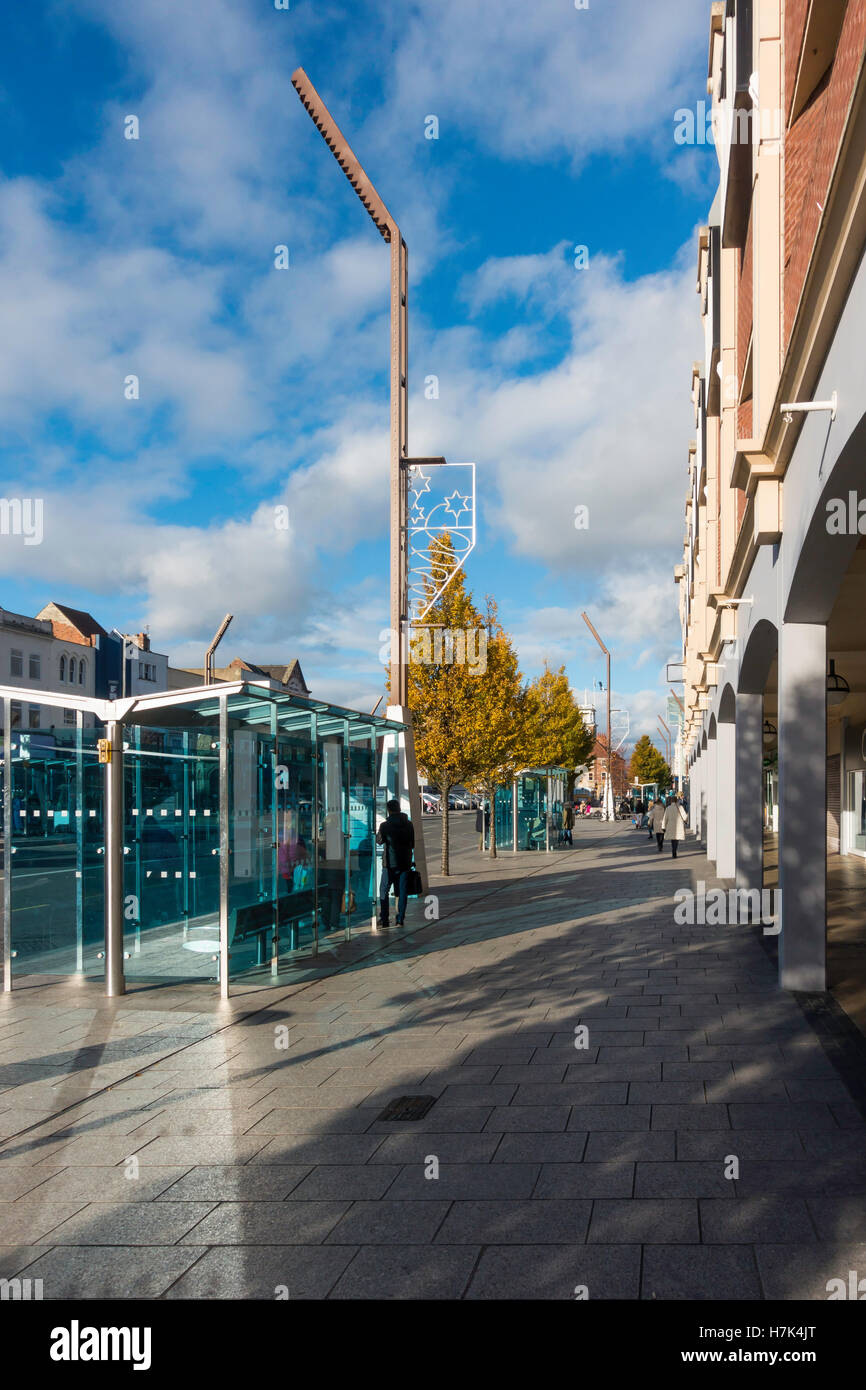 High Street Stockton on Tees, contender per il grande British High Street concorrenza autunno 2016 Foto Stock