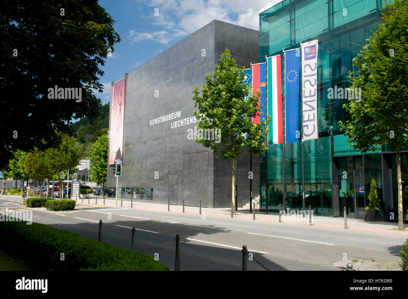 Museo di Arte, Vaduz, Principato del Liechtenstein, Europa Foto Stock