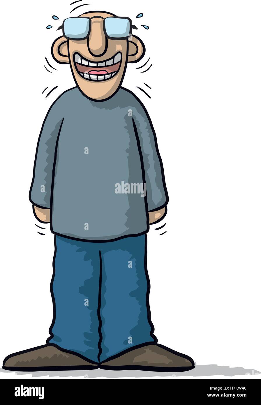 Personaggio Divertente Con Sorriso Immagine E Vettoriale Alamy