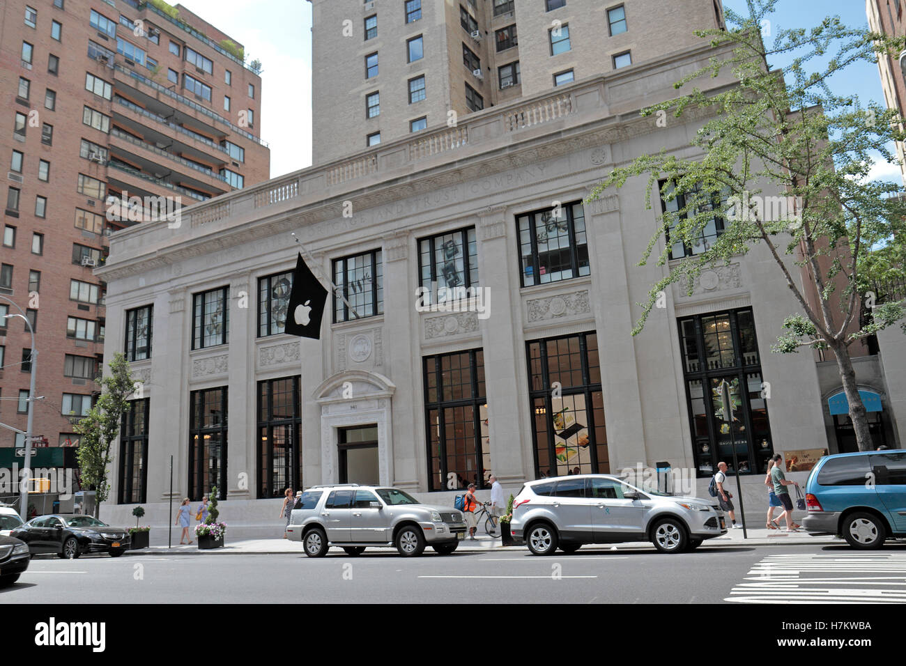 Apple Upper East Side store a 940 Madison Ave a Manhattan, New York City, Stati Uniti. Foto Stock