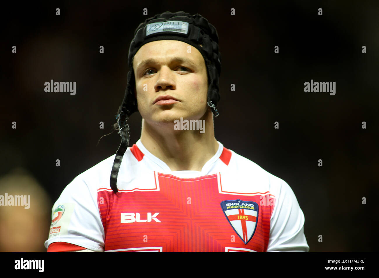 Ricoh Arena, Coventry, Regno Unito. 5 Novembre, 2016. Inghilterra vs Scozia durante il 2016 Ladbrokes quattro nazioni corrispondono. Jonny Lomax di Inghilterra durante il 2016 Ladbrokes quattro nazioni Credit: stephen Gaunt/Touchlinepics.com/Alamy Live News Foto Stock