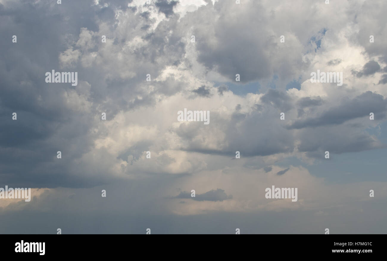 Nubi drammatiche Foto Stock
