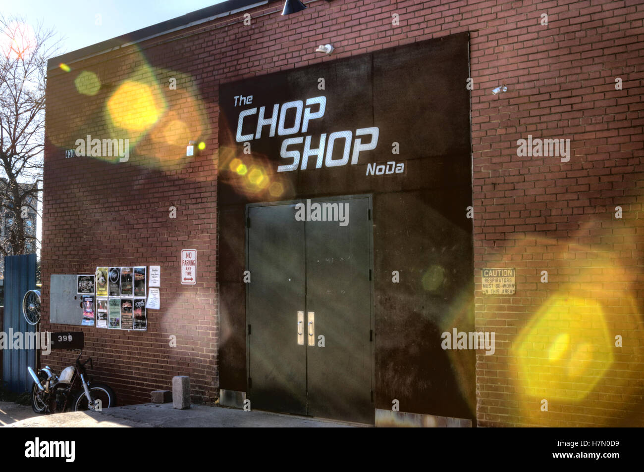 Il Chop Shop in NoDa Foto Stock