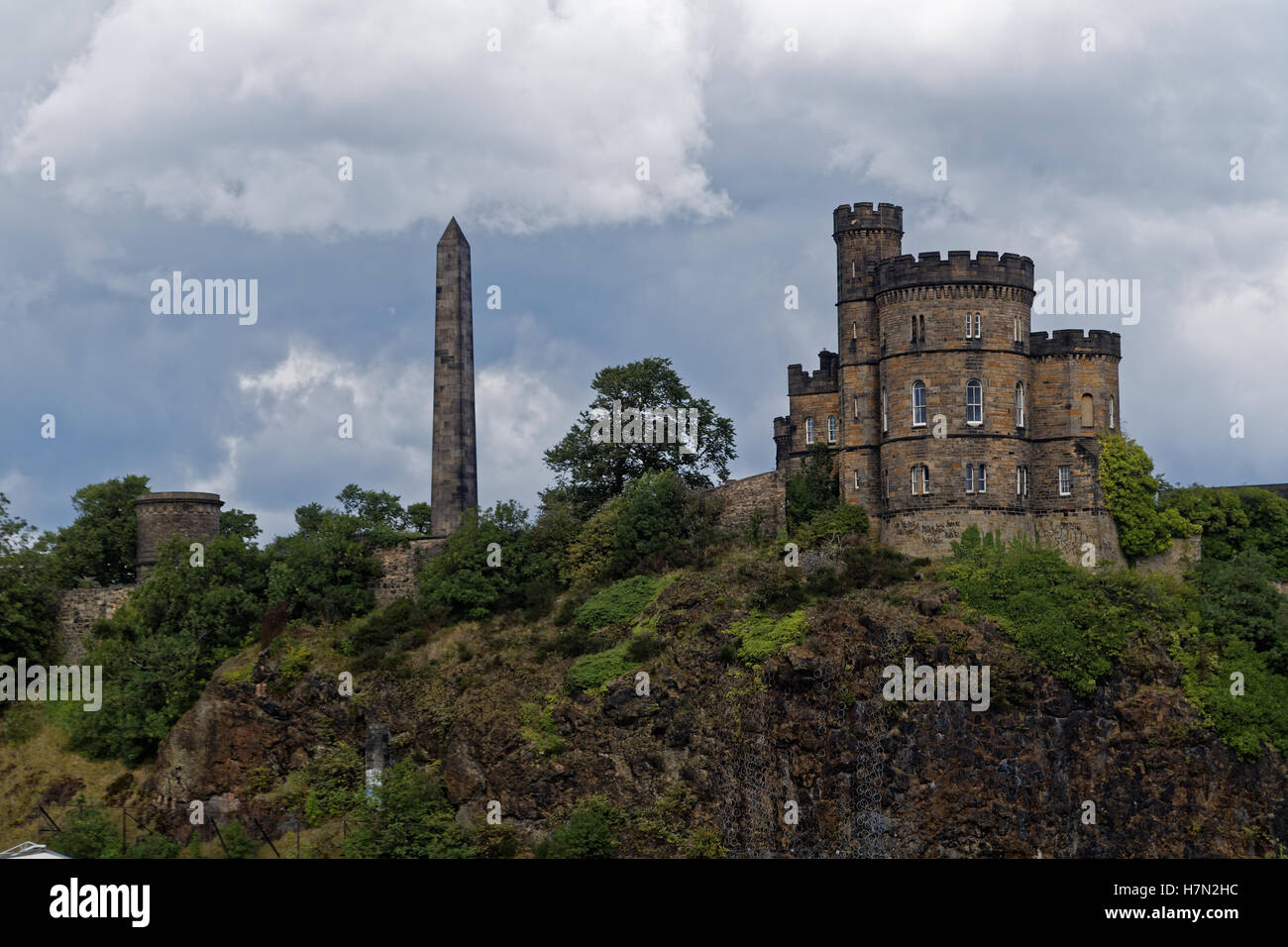 Calton Hill Edinburgh Foto Stock