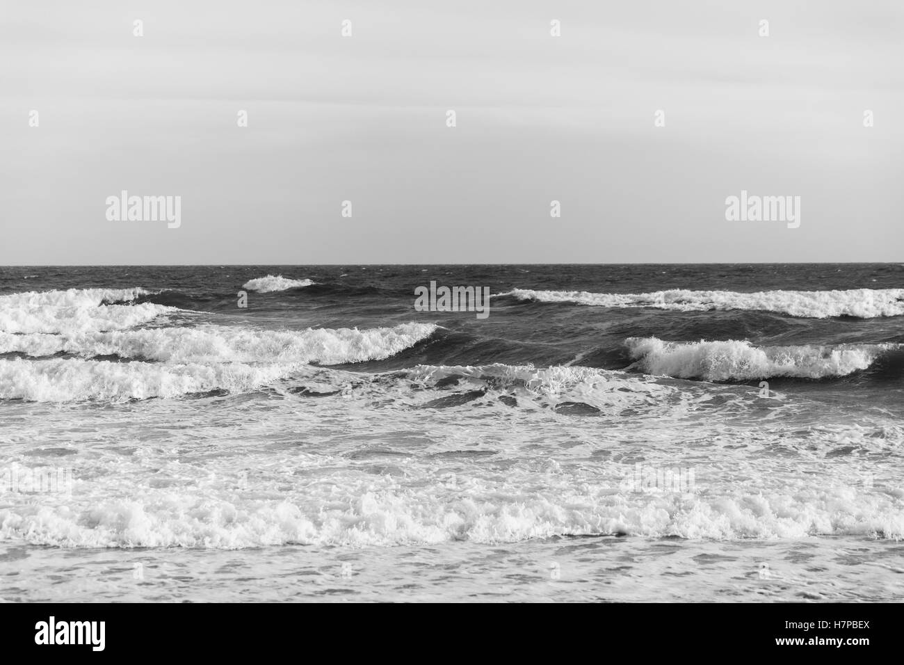 La Russia. La Crimea. Kerch. Kitesurfer. 20/09/2016 Foto Stock