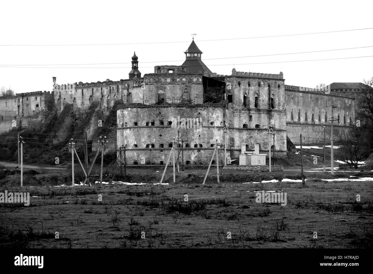 Medzhybizh castello. Foto Stock