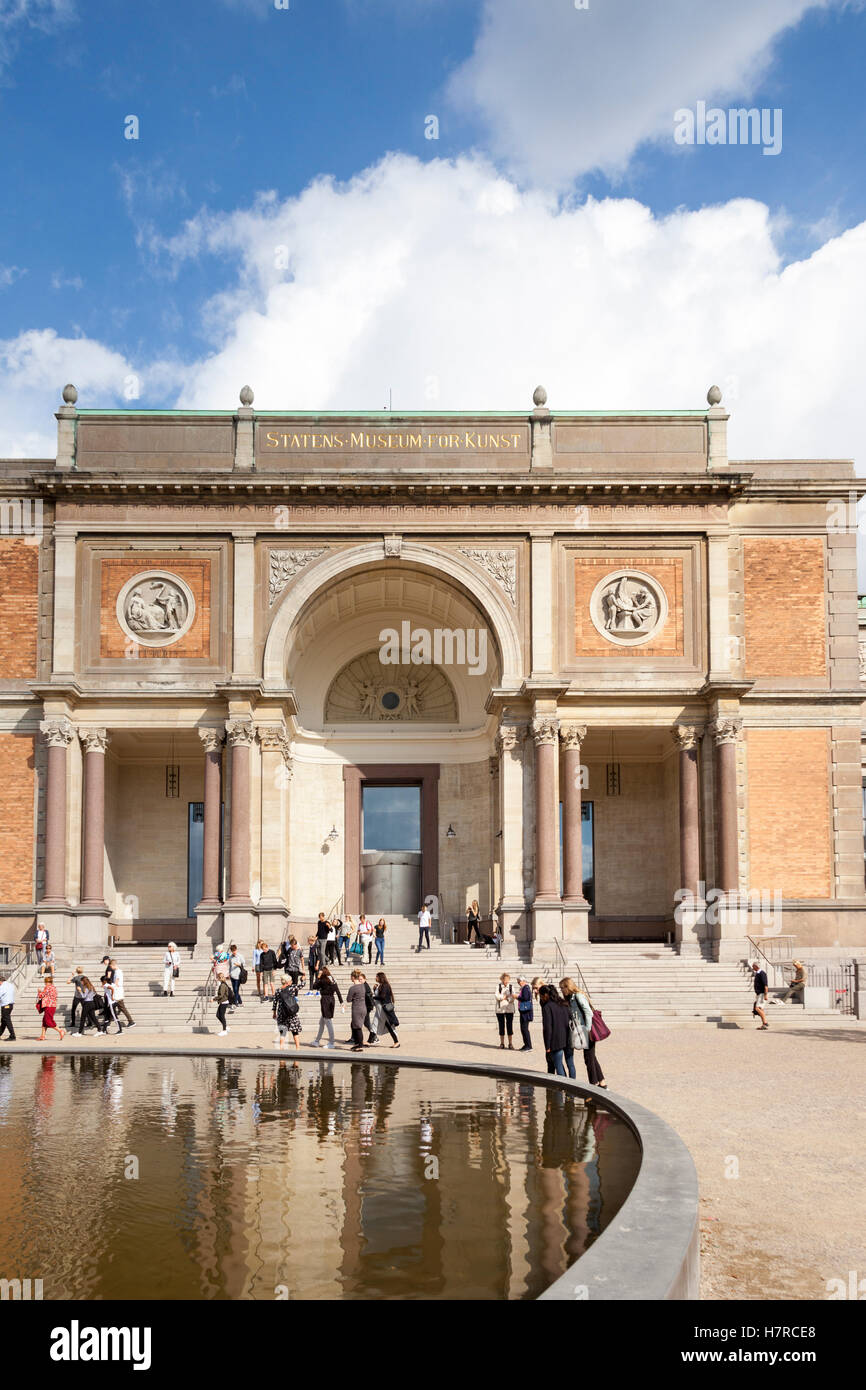 Statens Museum Kunst, National Gallery, Solvgade, Copenhagen, Danimarca Foto Stock