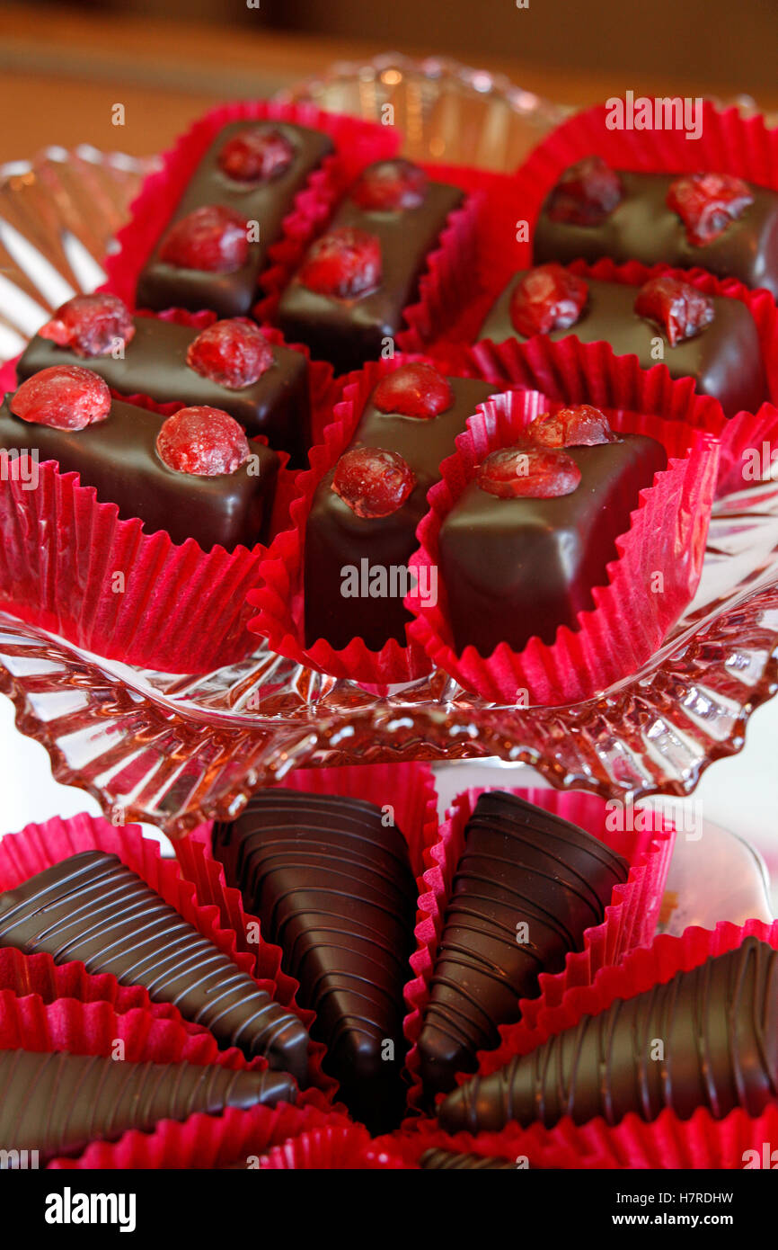 Display a Rosy Glow cioccolatini, Collingwood Foto Stock