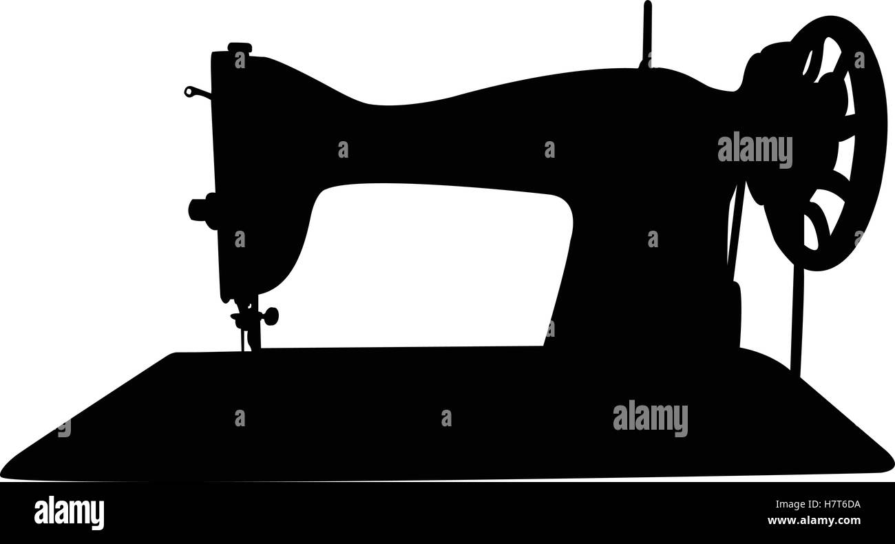Macchina per cucire icona Illustrazione Vettoriale